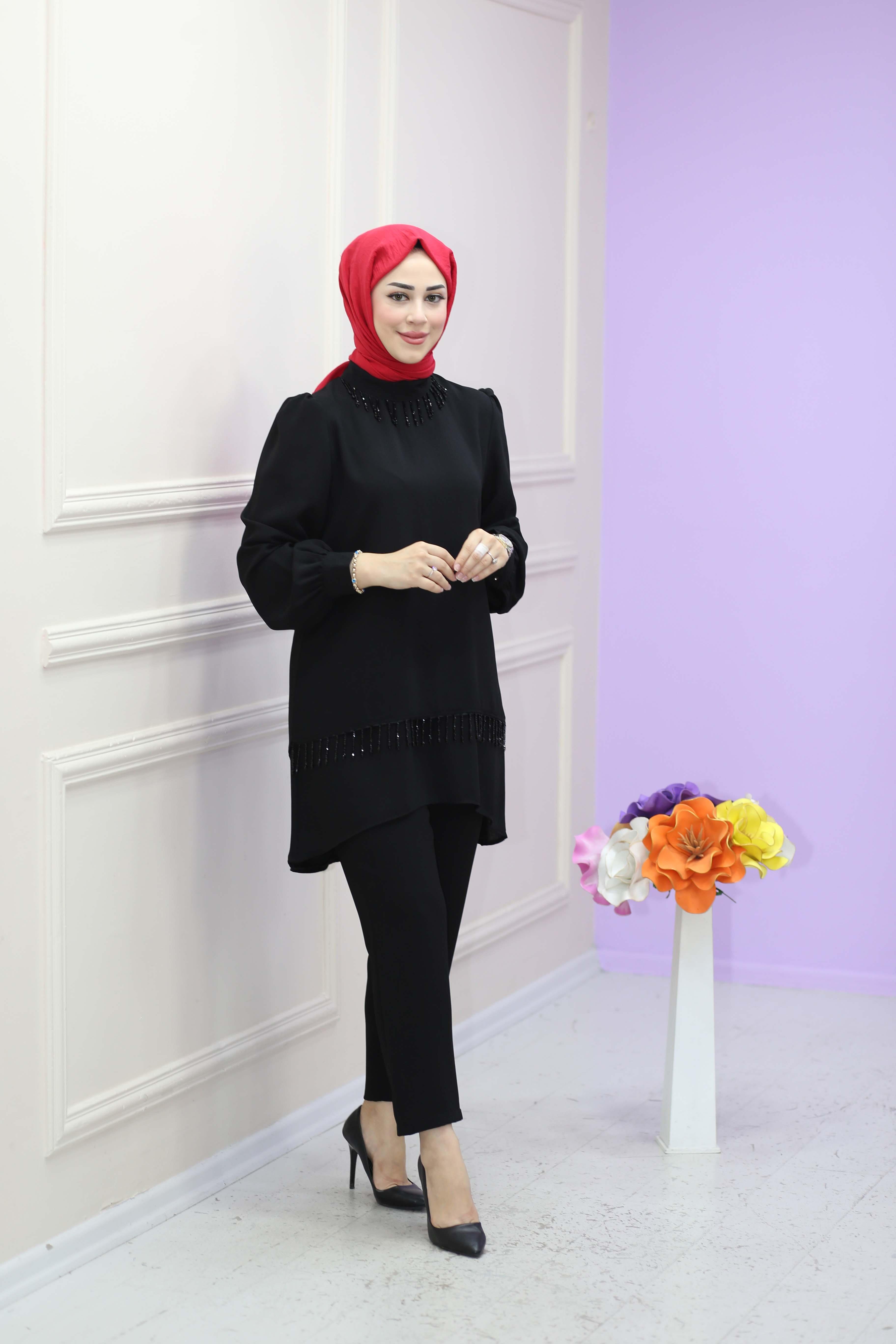 Elif Takım Siyah 2442