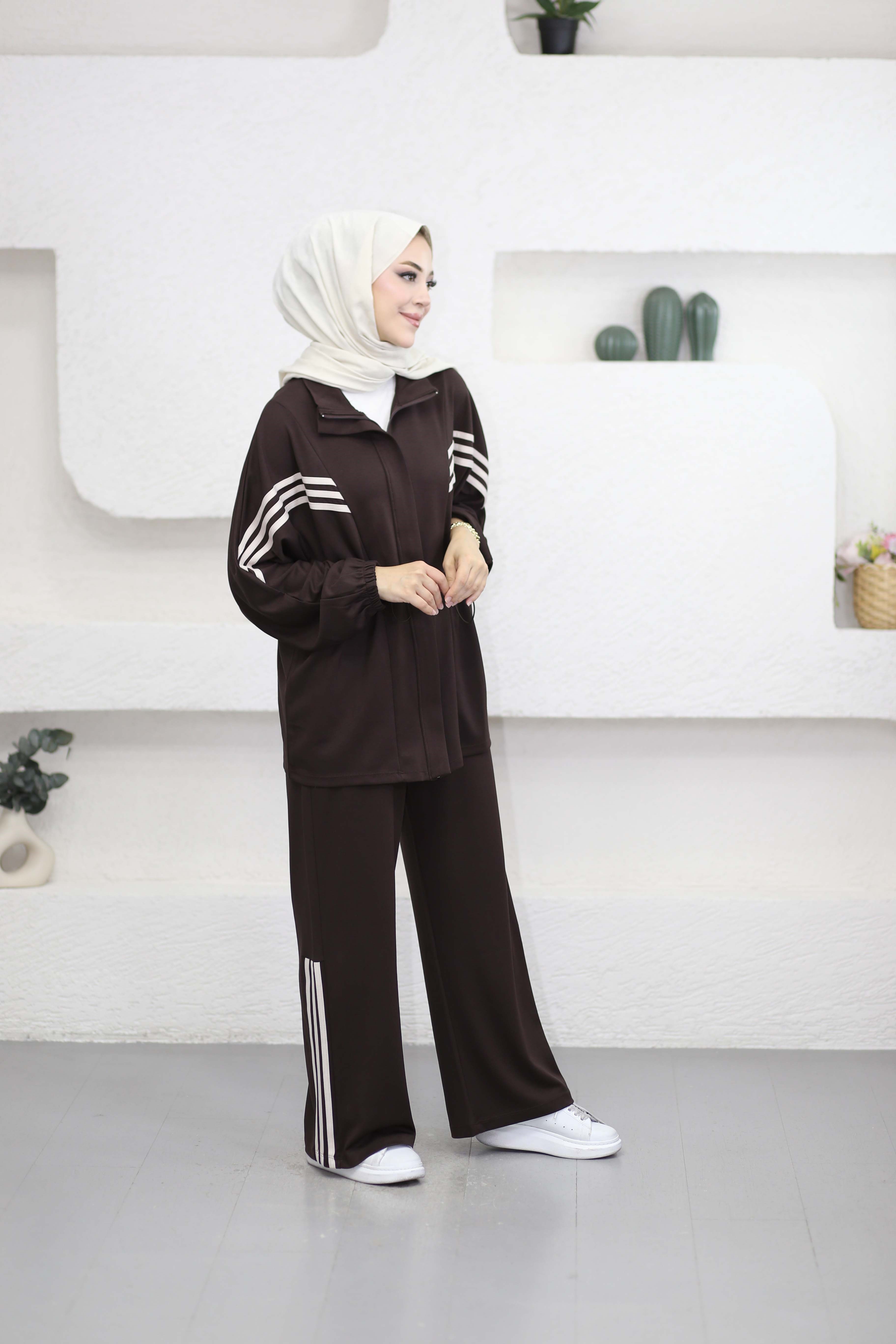 Oysho Premium Takım Kahverengi 044