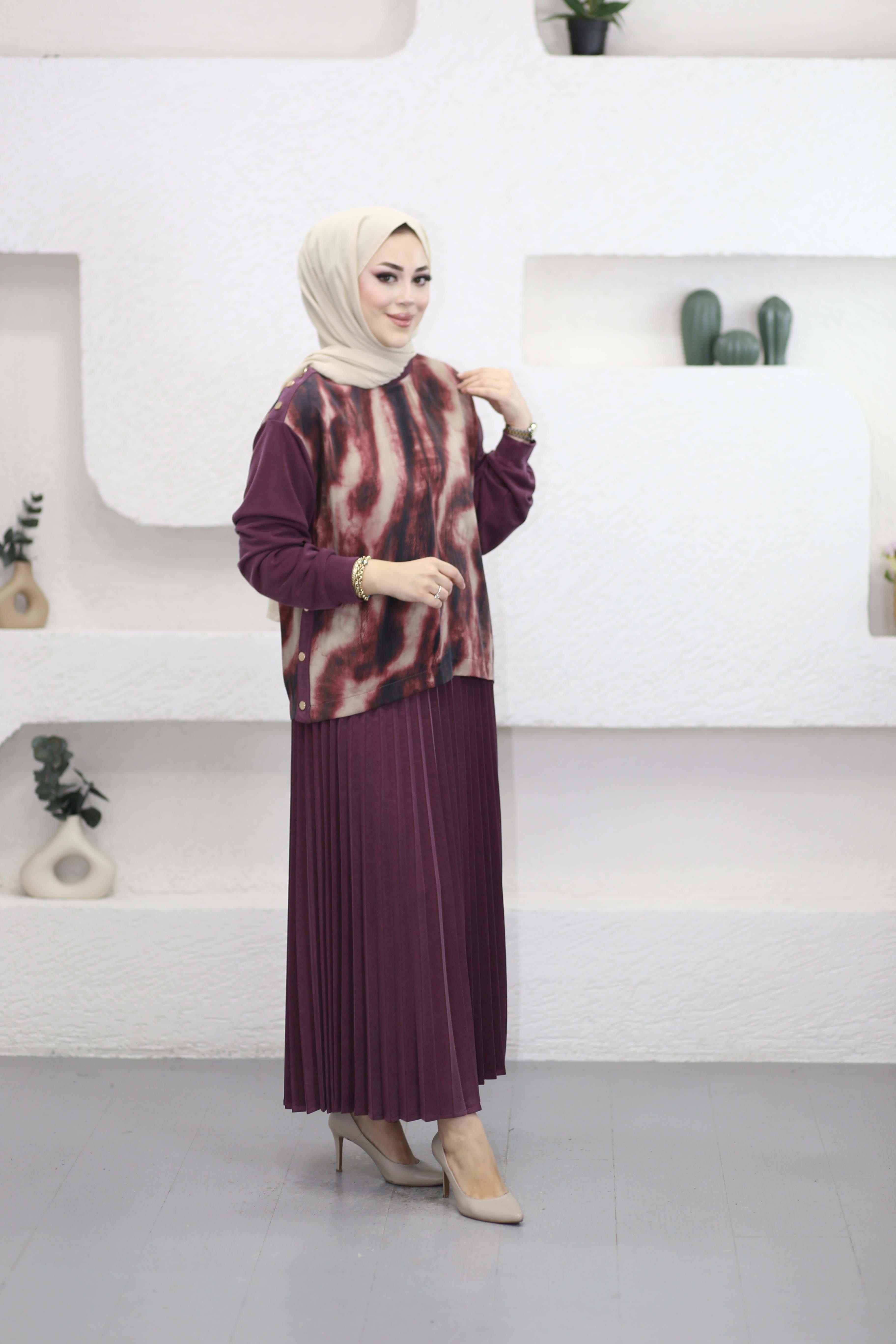 Selen Takım Mürdüm 1491