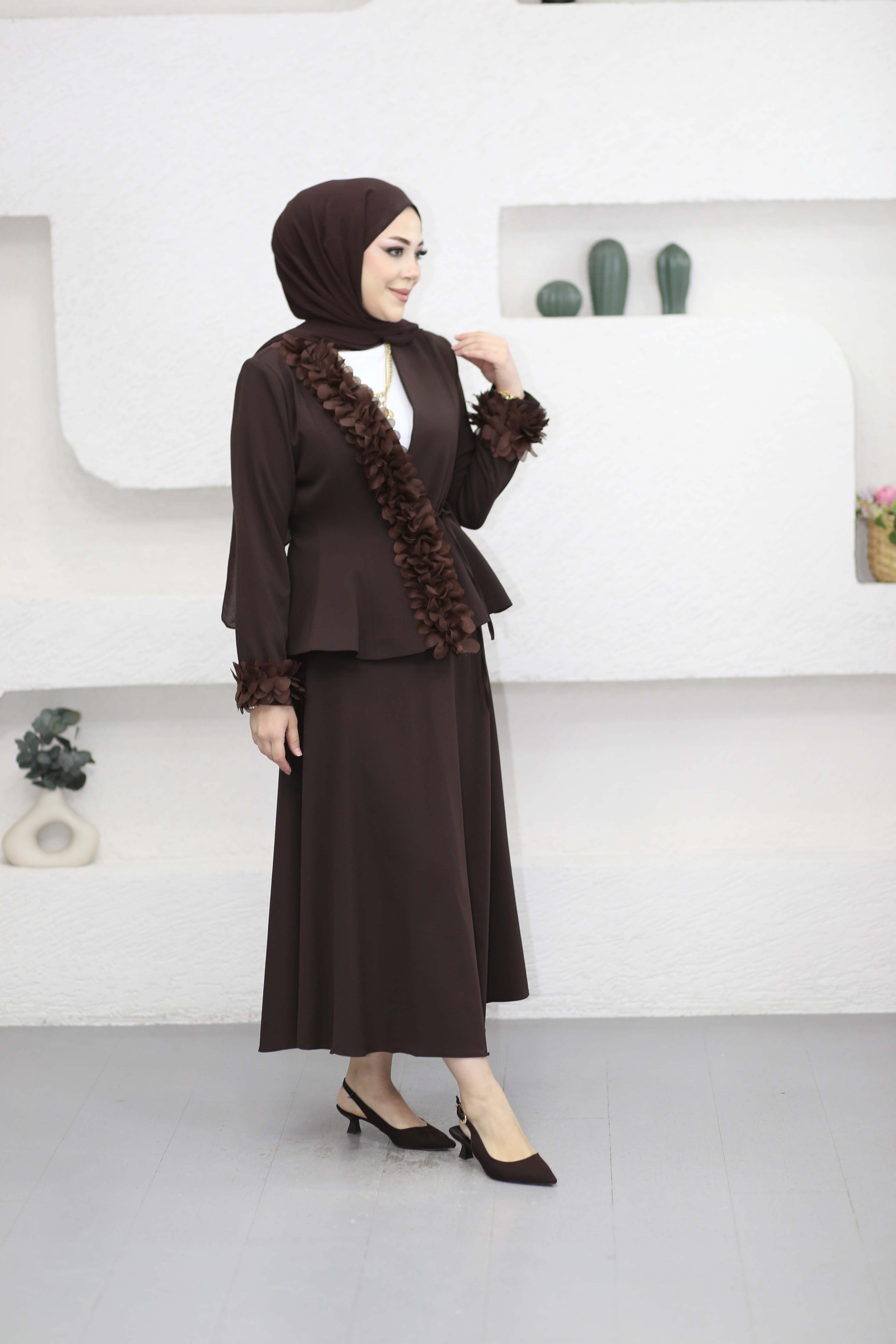 Işıl Takım Kahverengi 7361