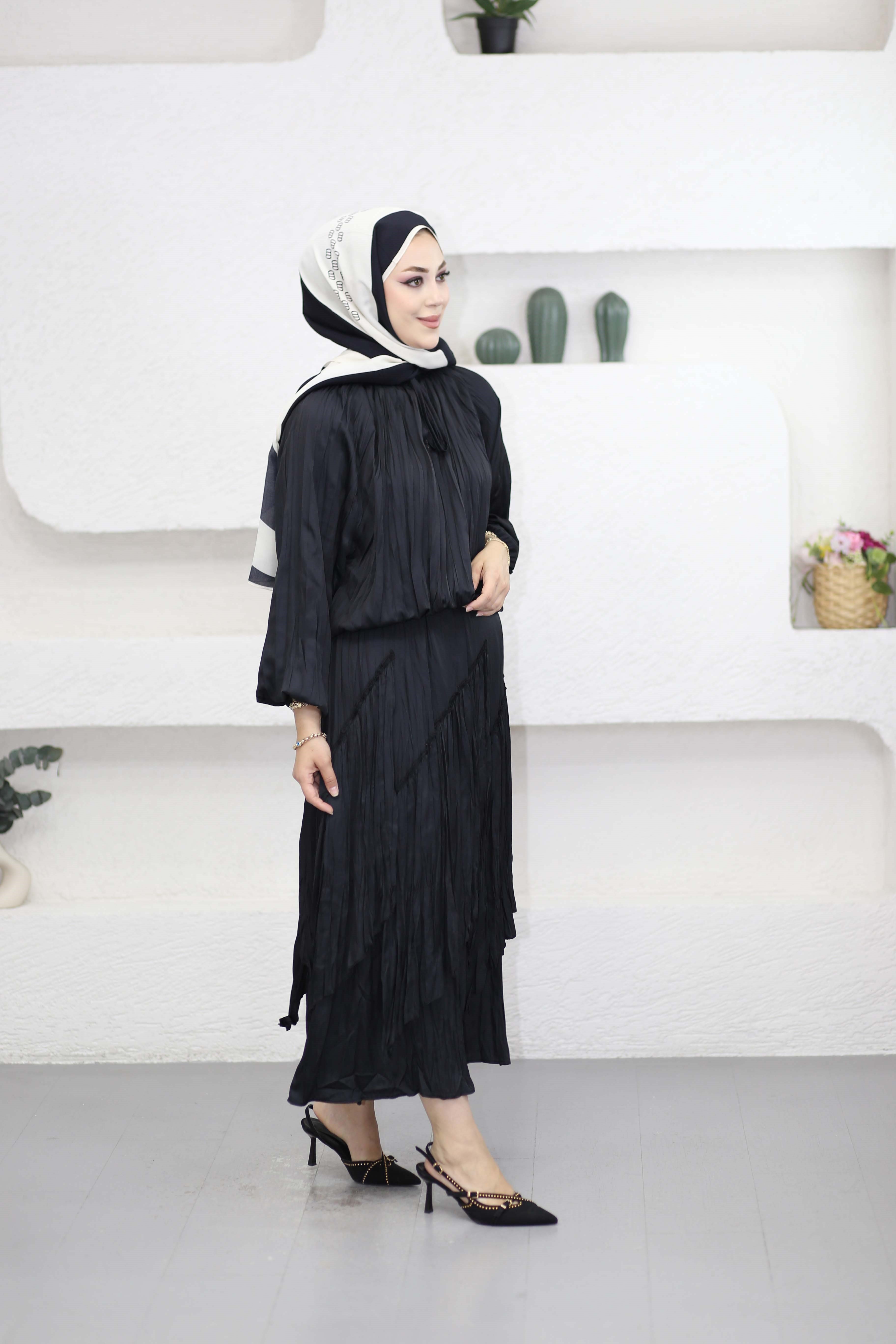 Zeynep Takım Siyah 6579