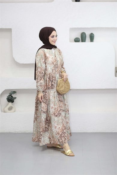 Babil Elbise Mint 5014