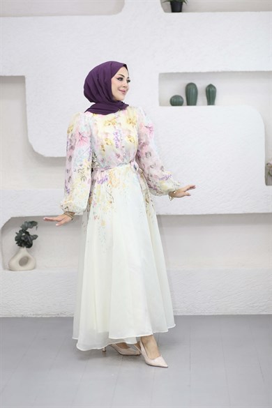 Bahar Elbise Pembe 26160