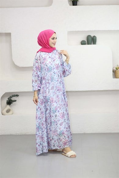 Asos Elbise Bebe Mavi 5226