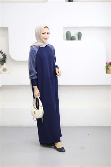 Cocosh Elbise Lacivert 282