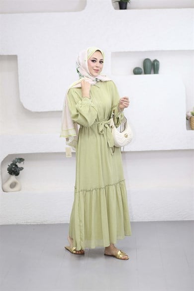 Ellen Elbise Yeşil 2506