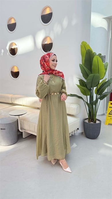 Esso Elbise Yeşil 25138