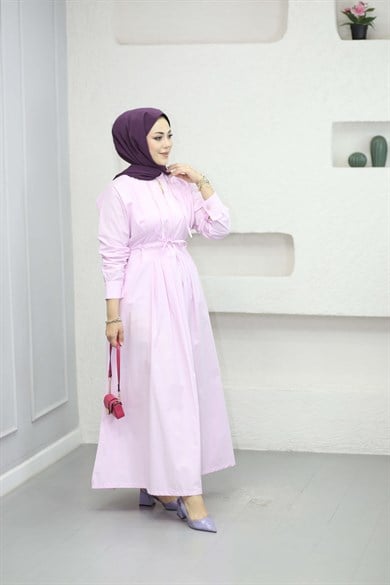 Merve Elbise Pembe 5027