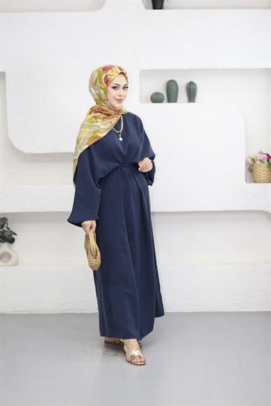 Beyza Elbise Lacivert 238