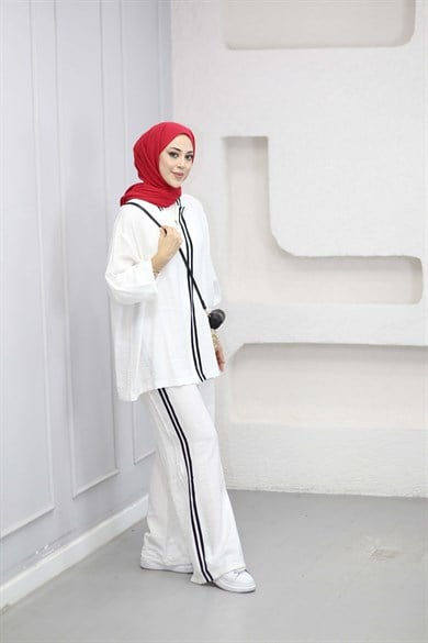 Merwish Takım Beyaz 3217