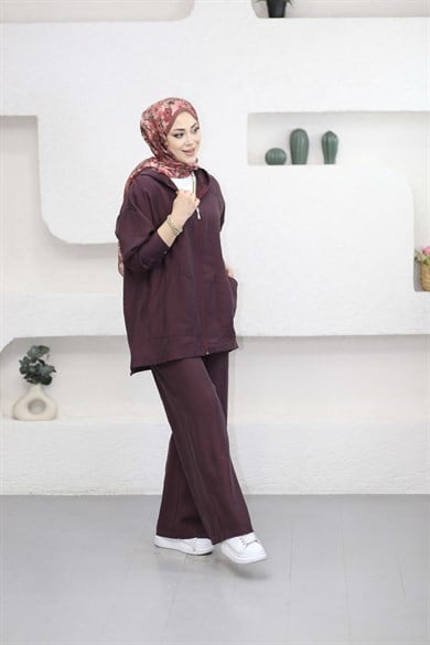 Alara Takım Bordo 7548