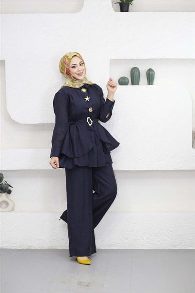 Jale Takım Lacivert 038