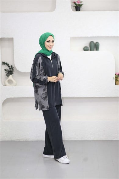 Zeynep Takım Antrasit 70081