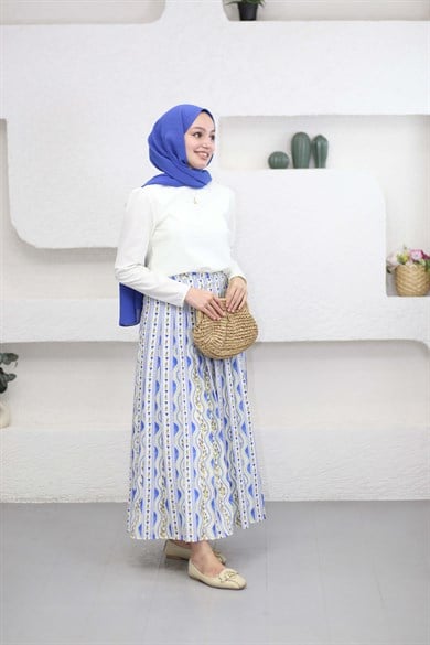 Lokal Etekli Takım Mavi 5830