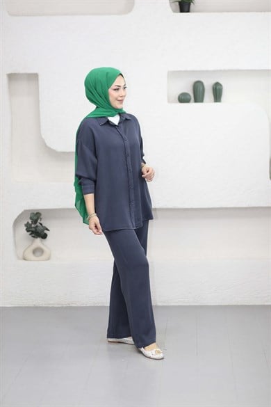 Sena Denim Takım Antrasit 7415
