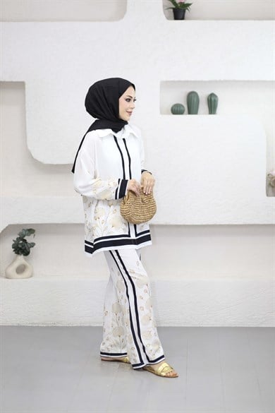 Melike Takım Beyaz 2844