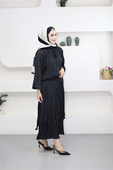 Zeynep Takım Siyah 6579