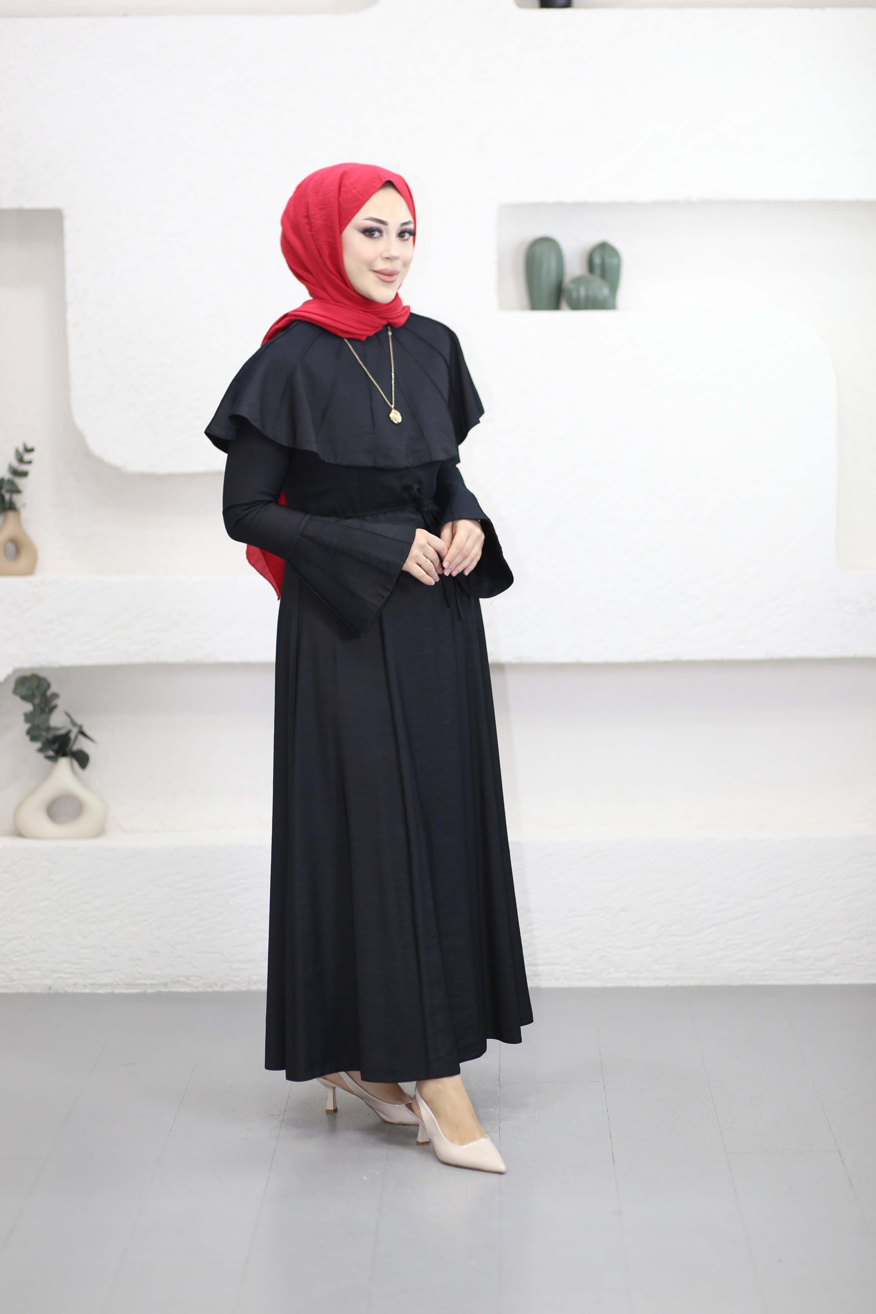 Dile Elbise Siyah 4415