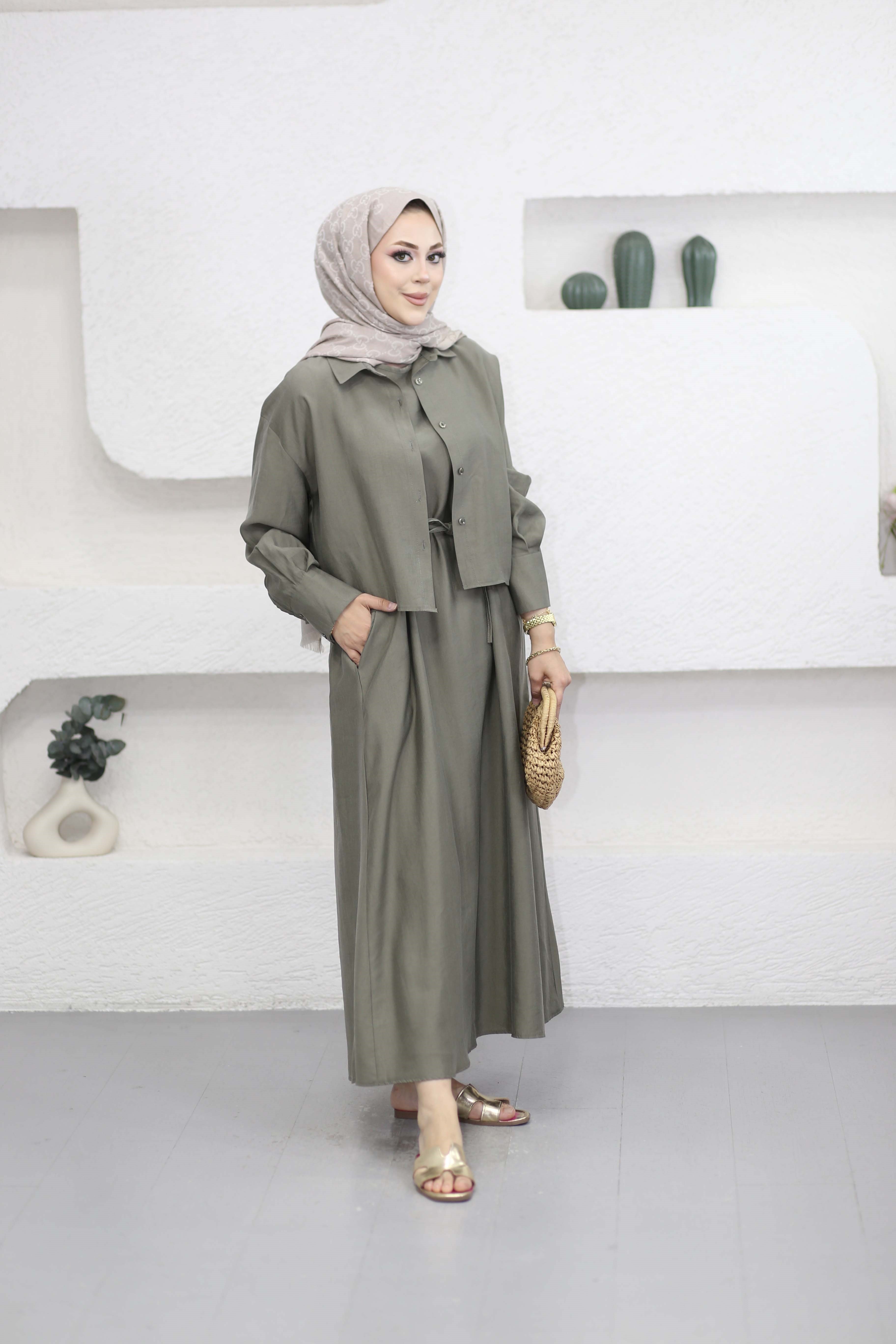 Sümüş Elbise Haki 379
