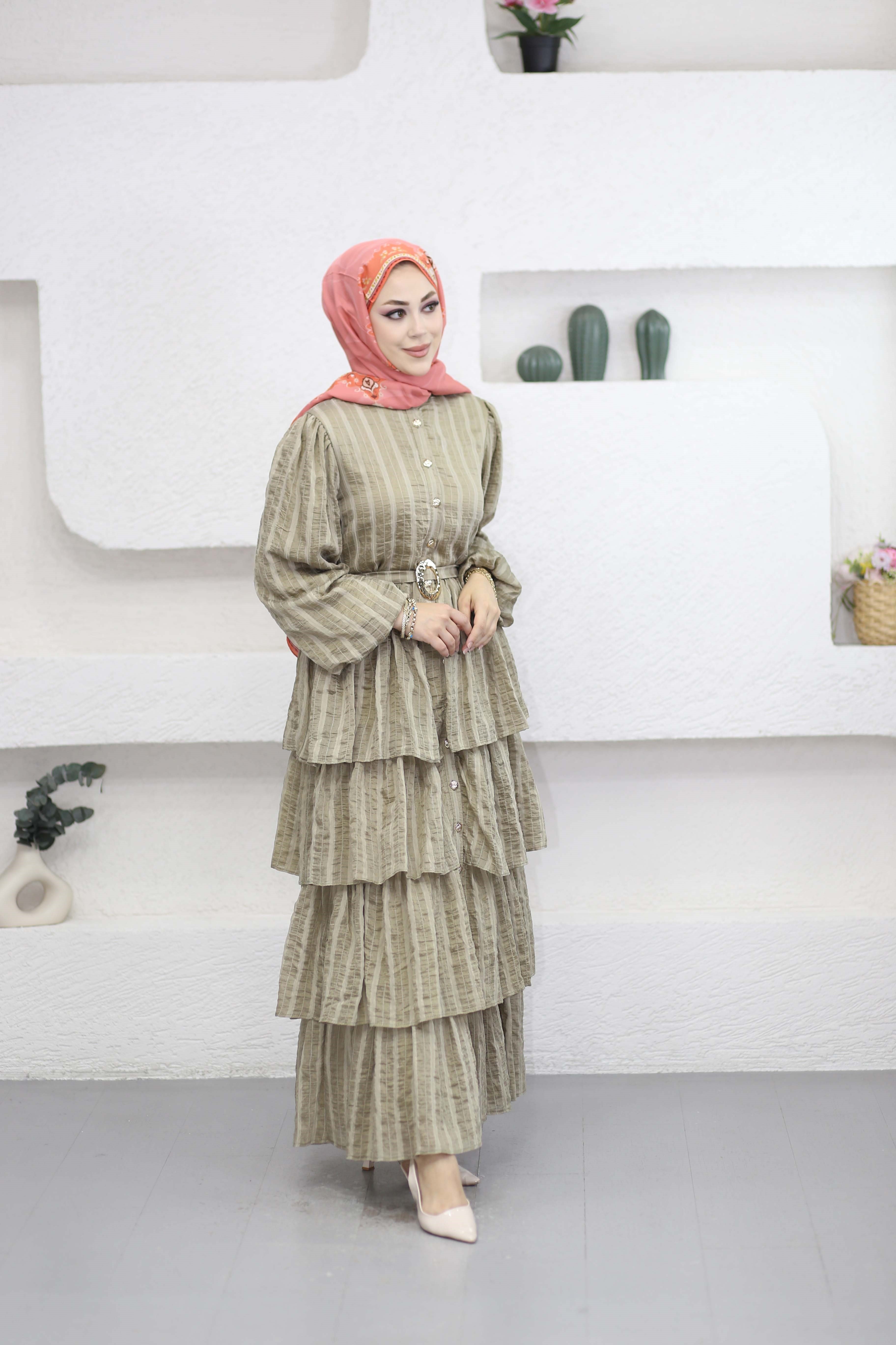 Lisa Elbise Çağla Yeşili 264970
