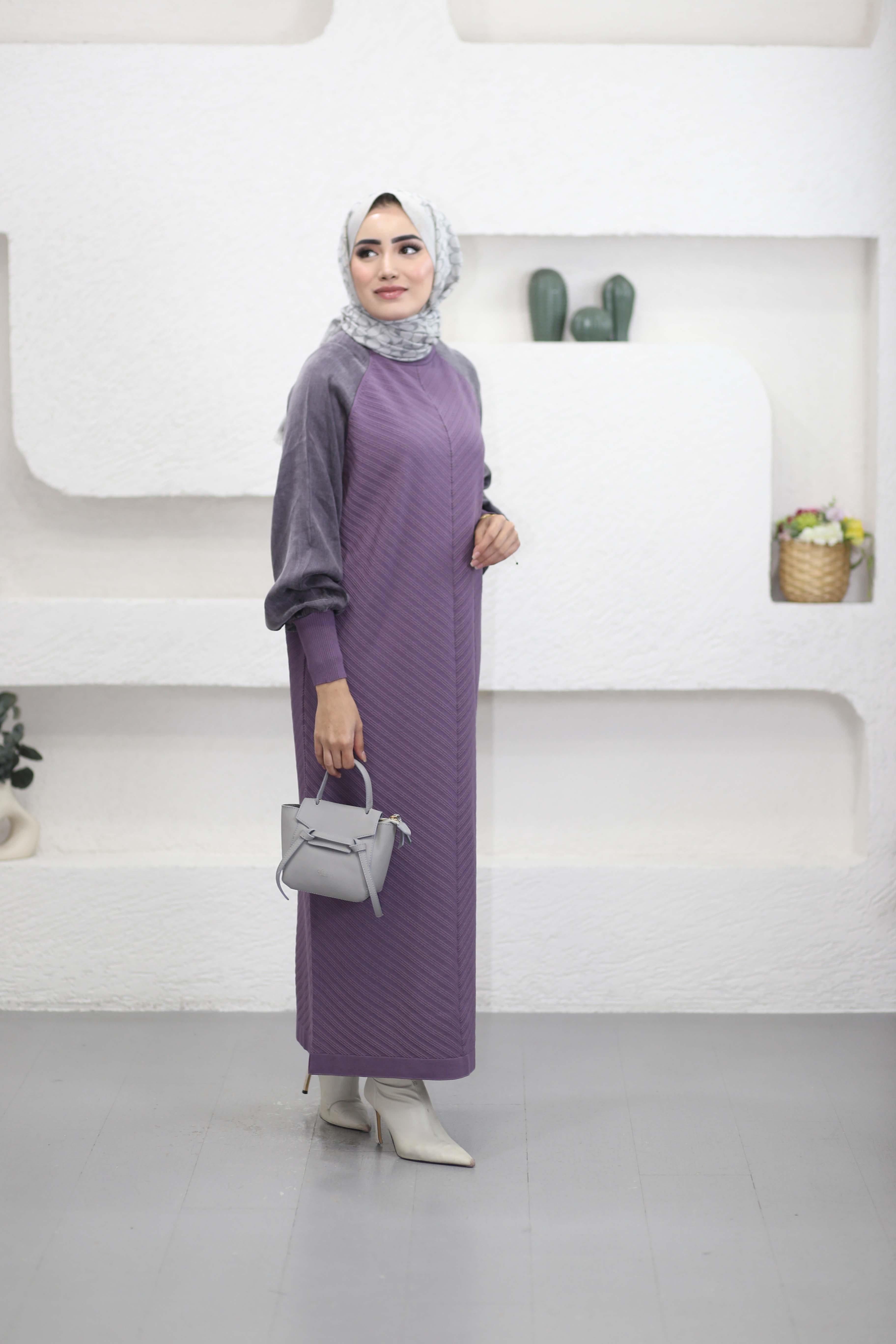 Cocosh Elbise Mor 282