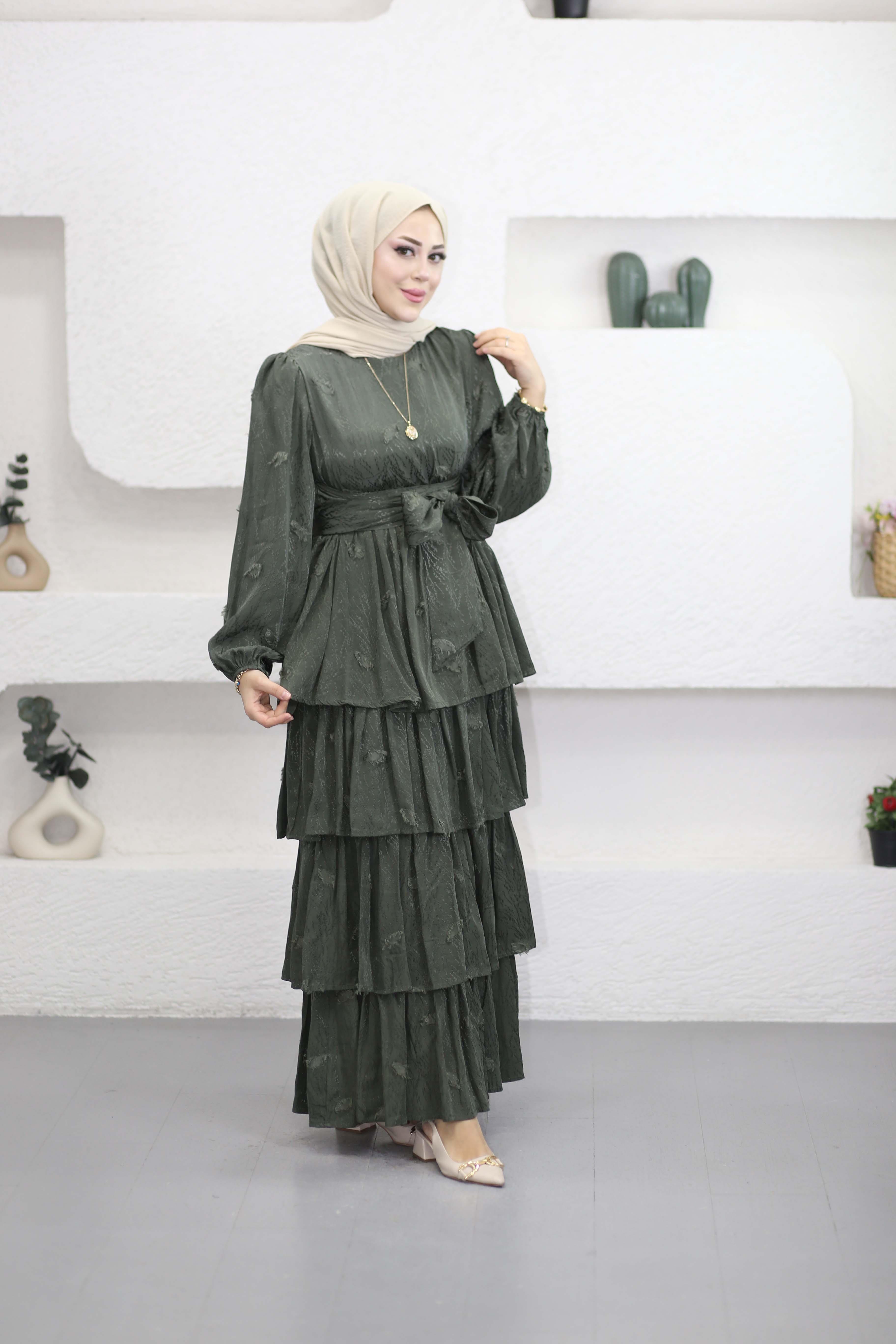 Artıcle Elbise Haki 0505