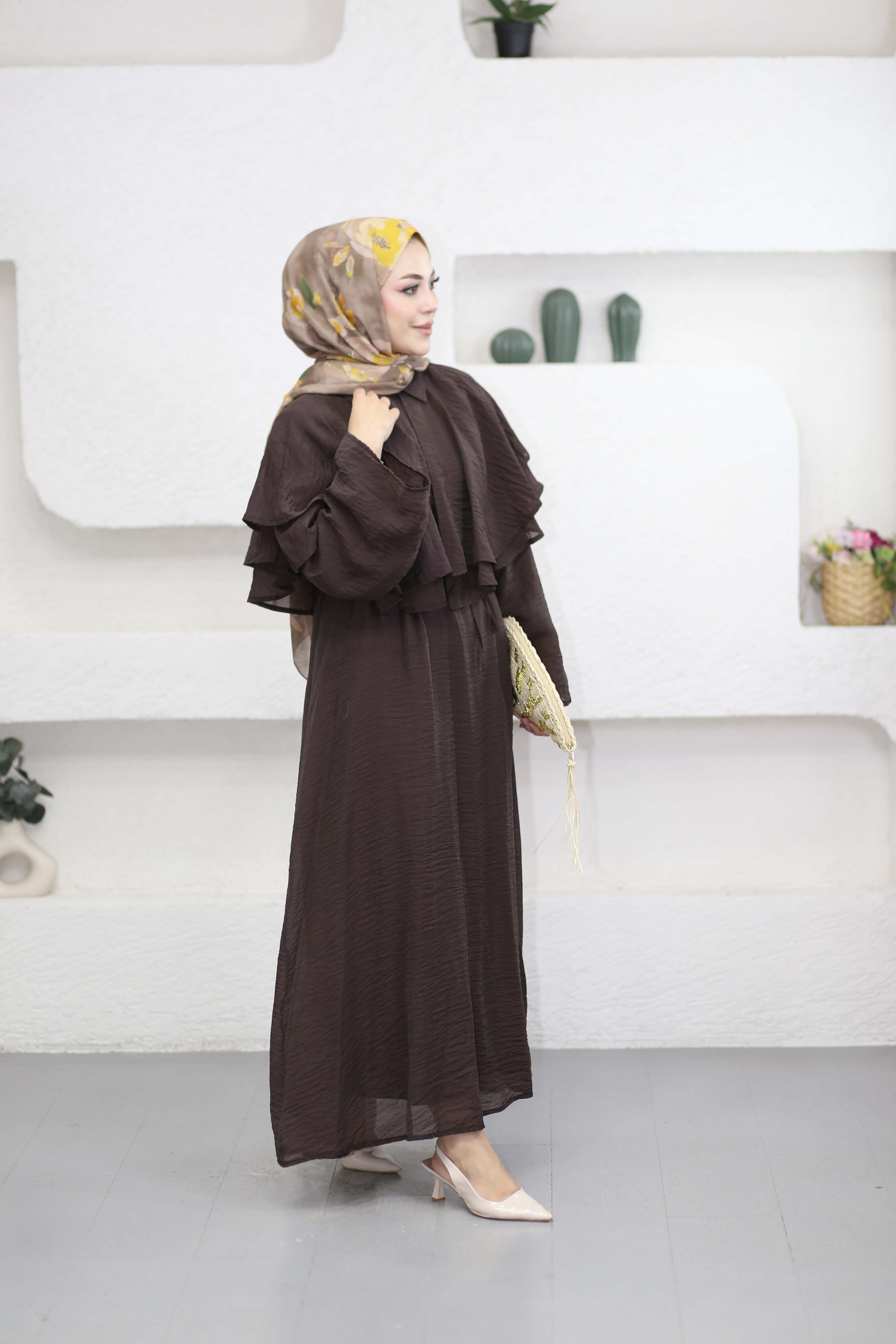 Sestra Elbise Kahverengi 264968