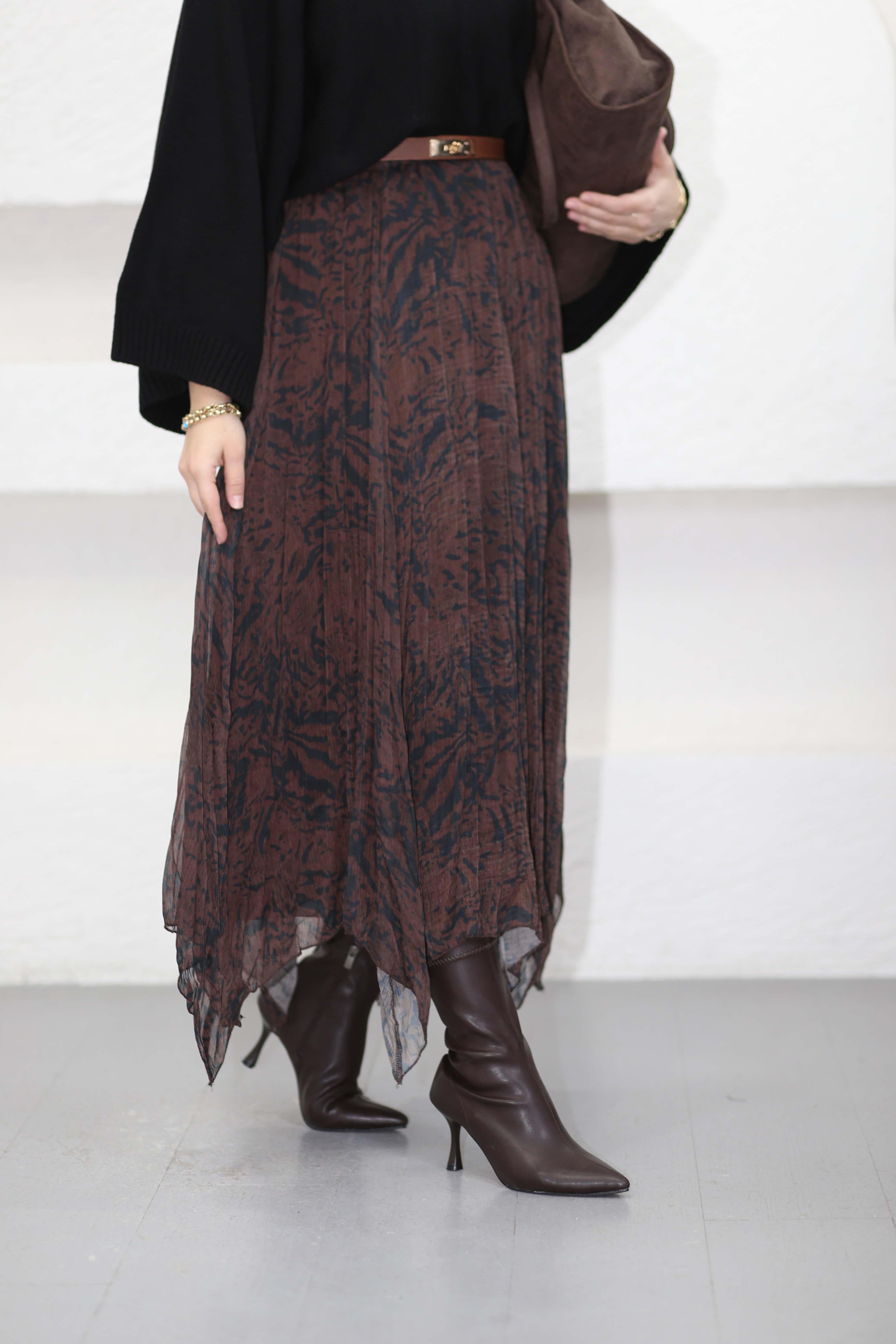 Nare Etek Leopar Desen 1053