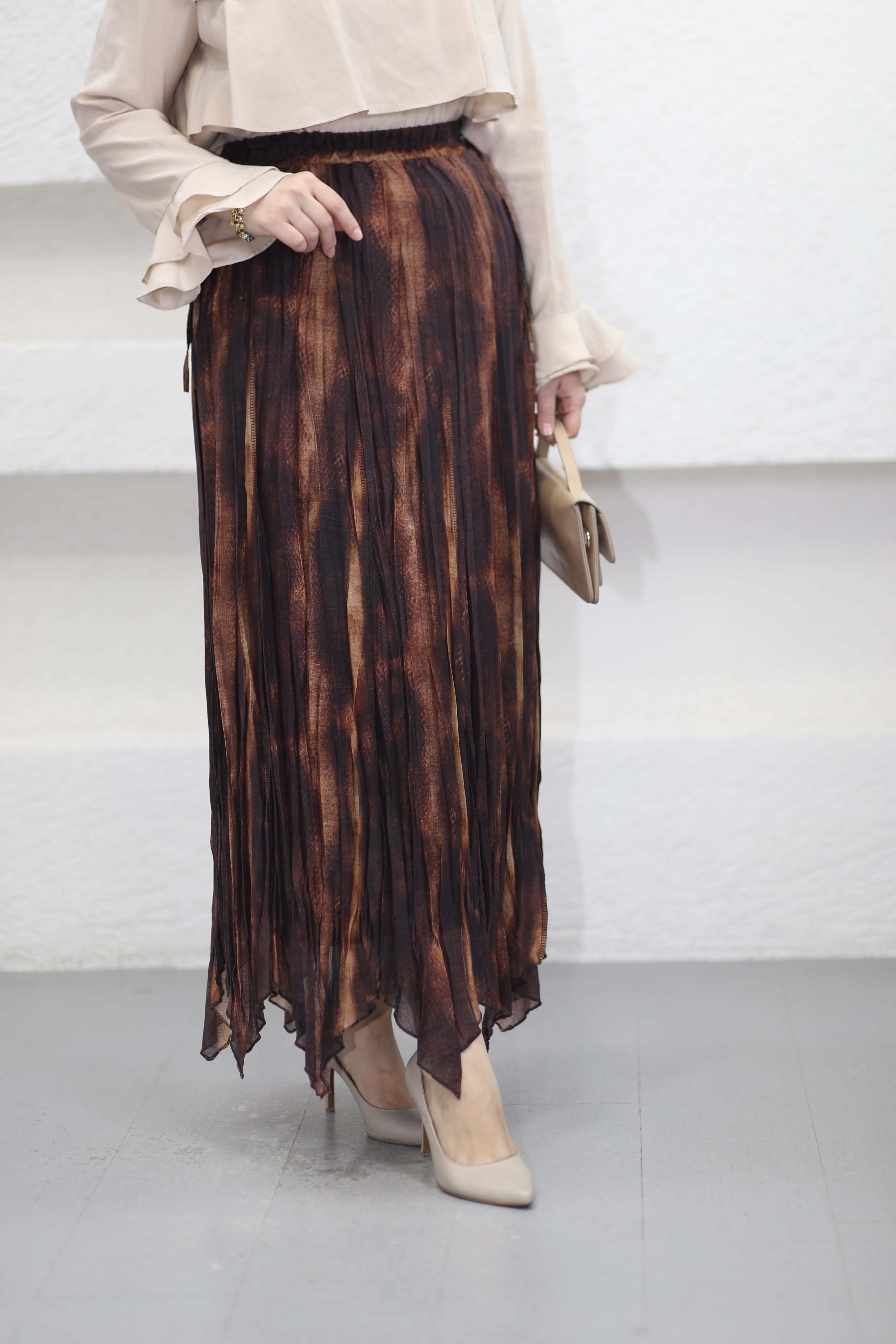 Çubuk Desen Etek Kiremit 019