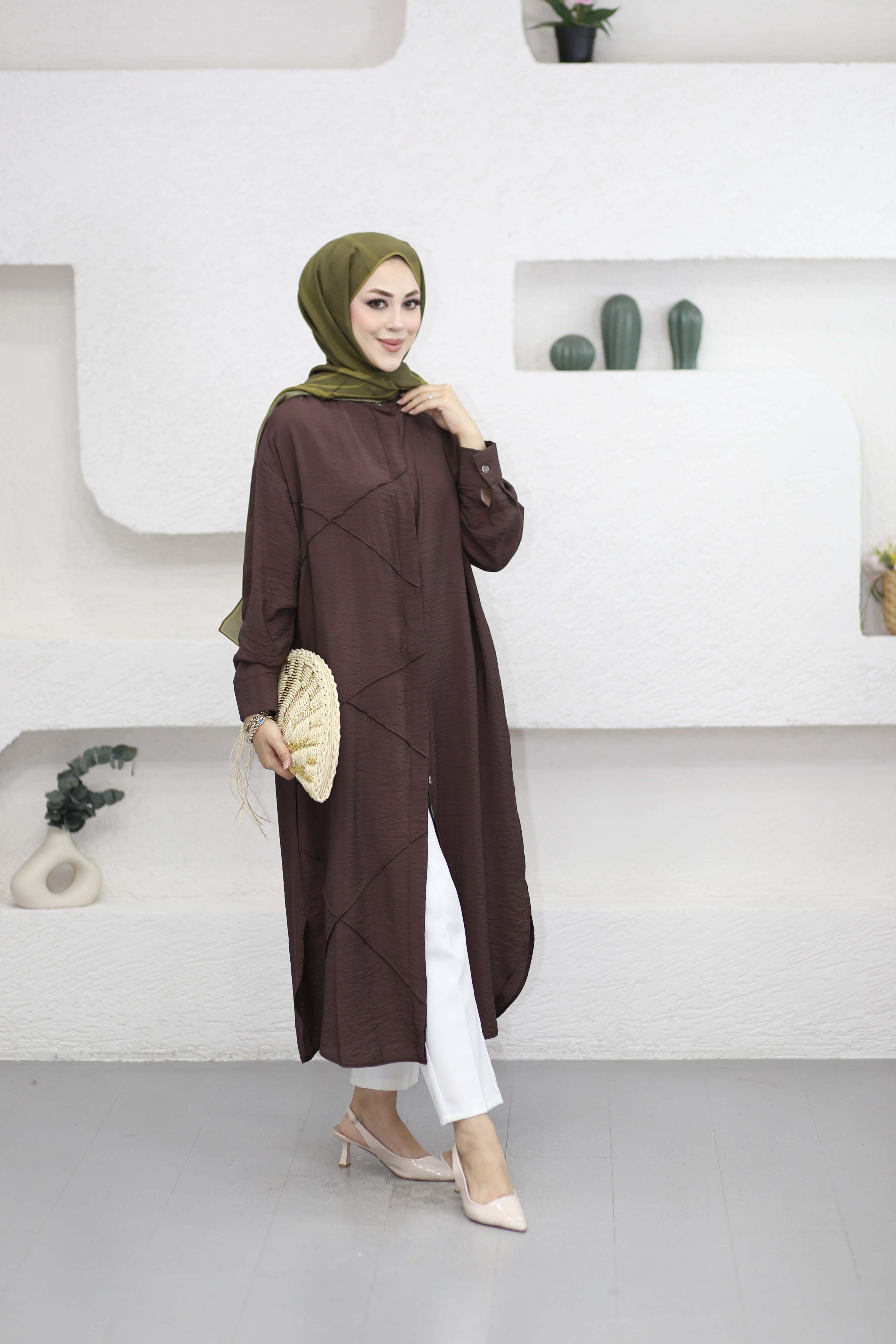 Nowan Tunik Kahverengi 2931