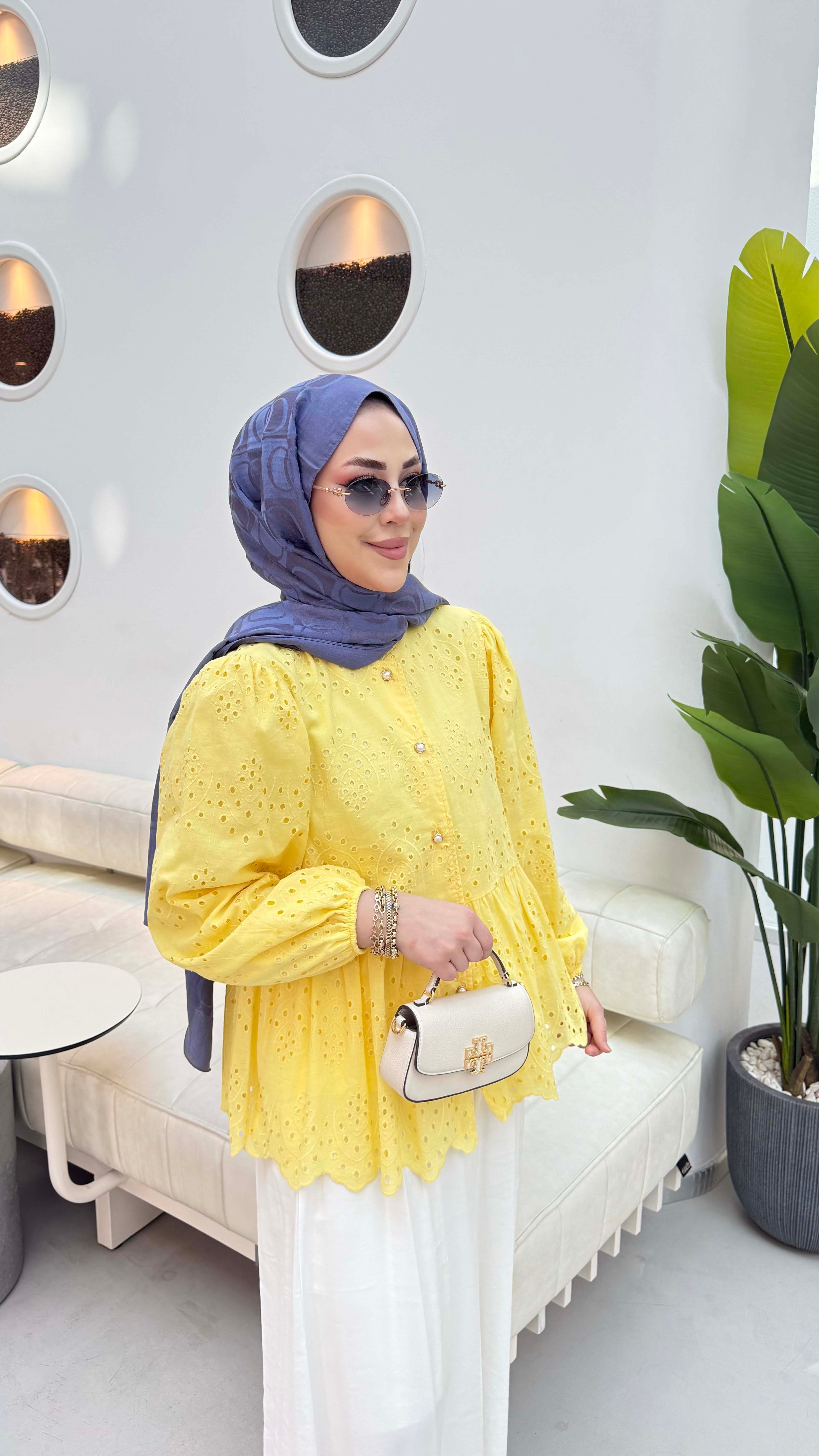 Line Gömlek Sarı 5003