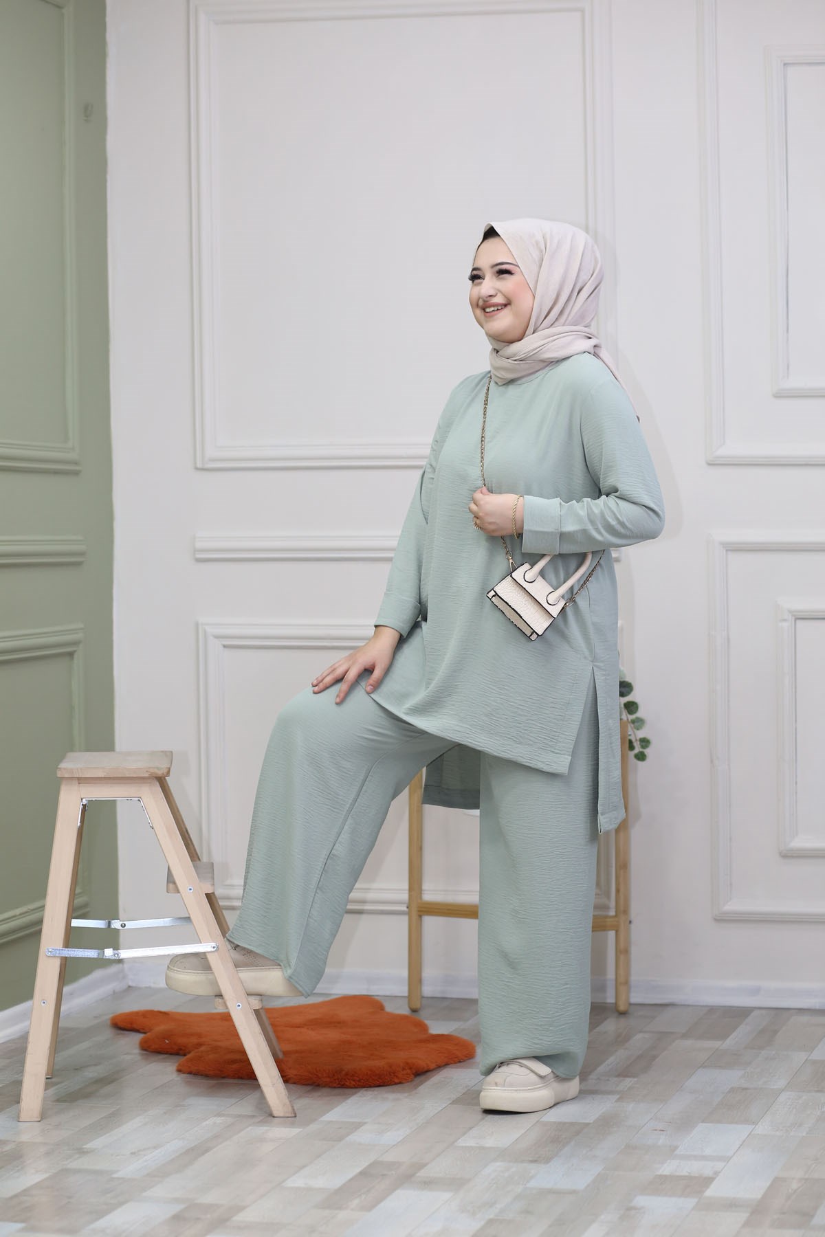 Evaze Tunik Mint 1818