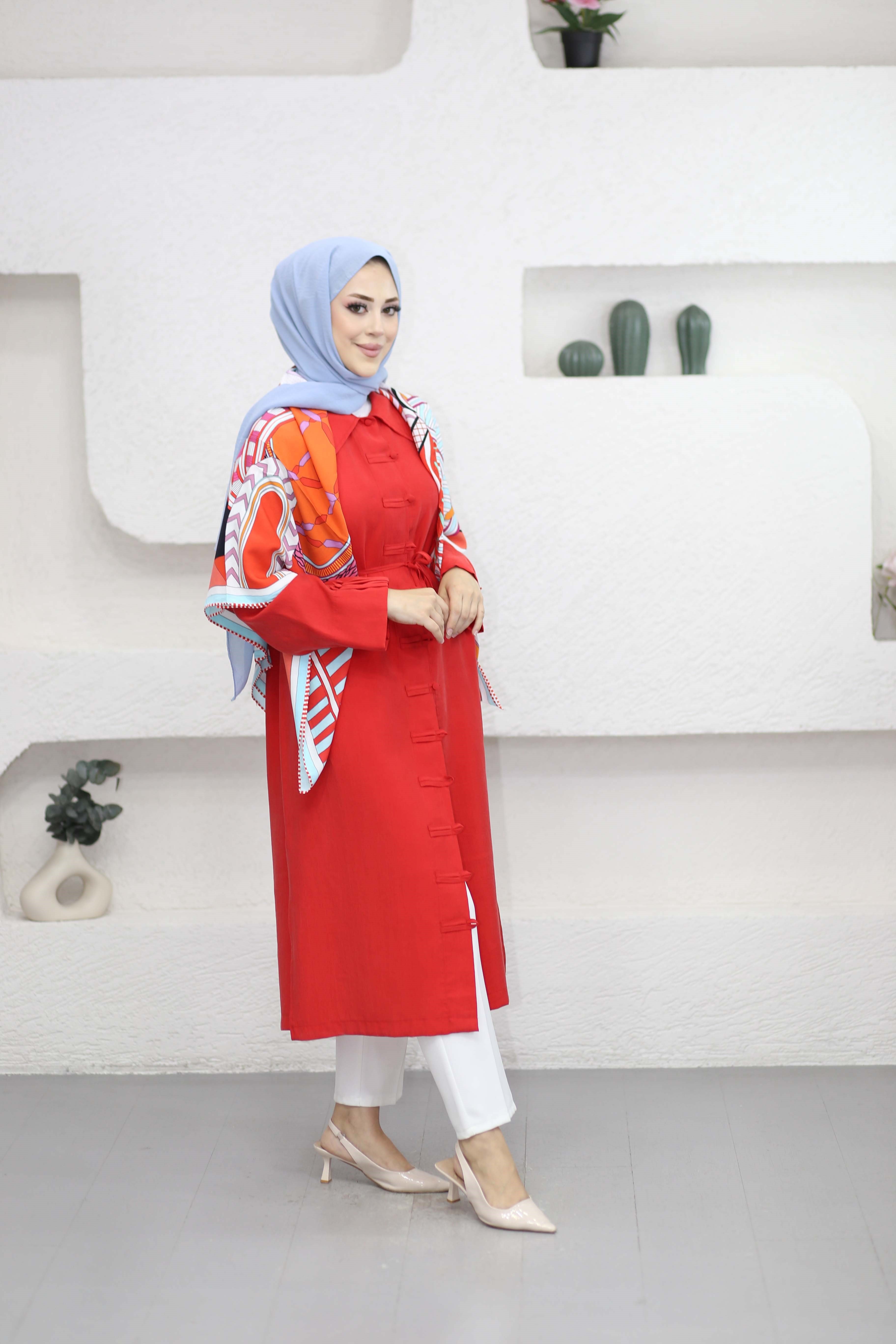 Hare Tunik Kırmızı 8513