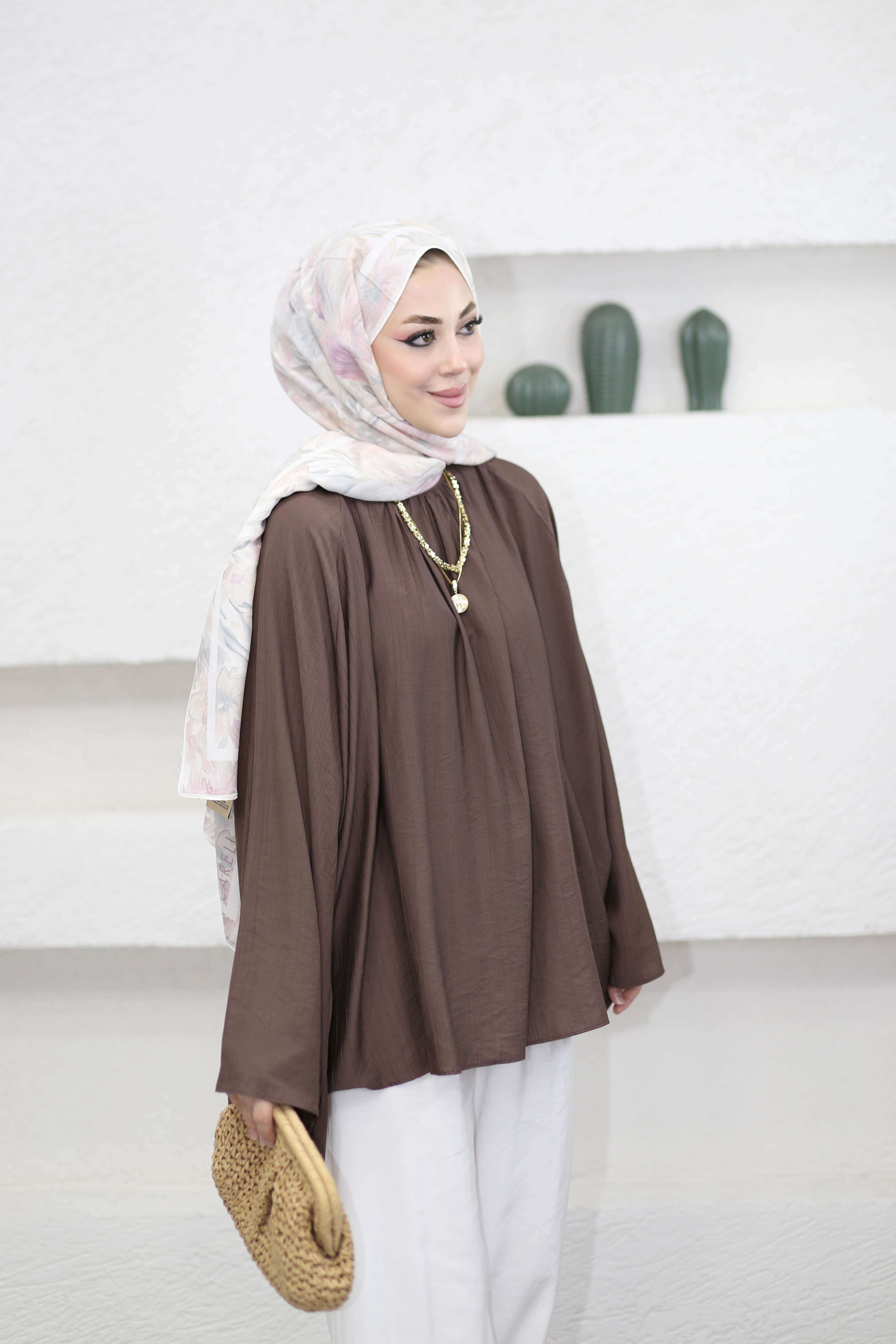 Gökçe Tunik Kahverengi 6311
