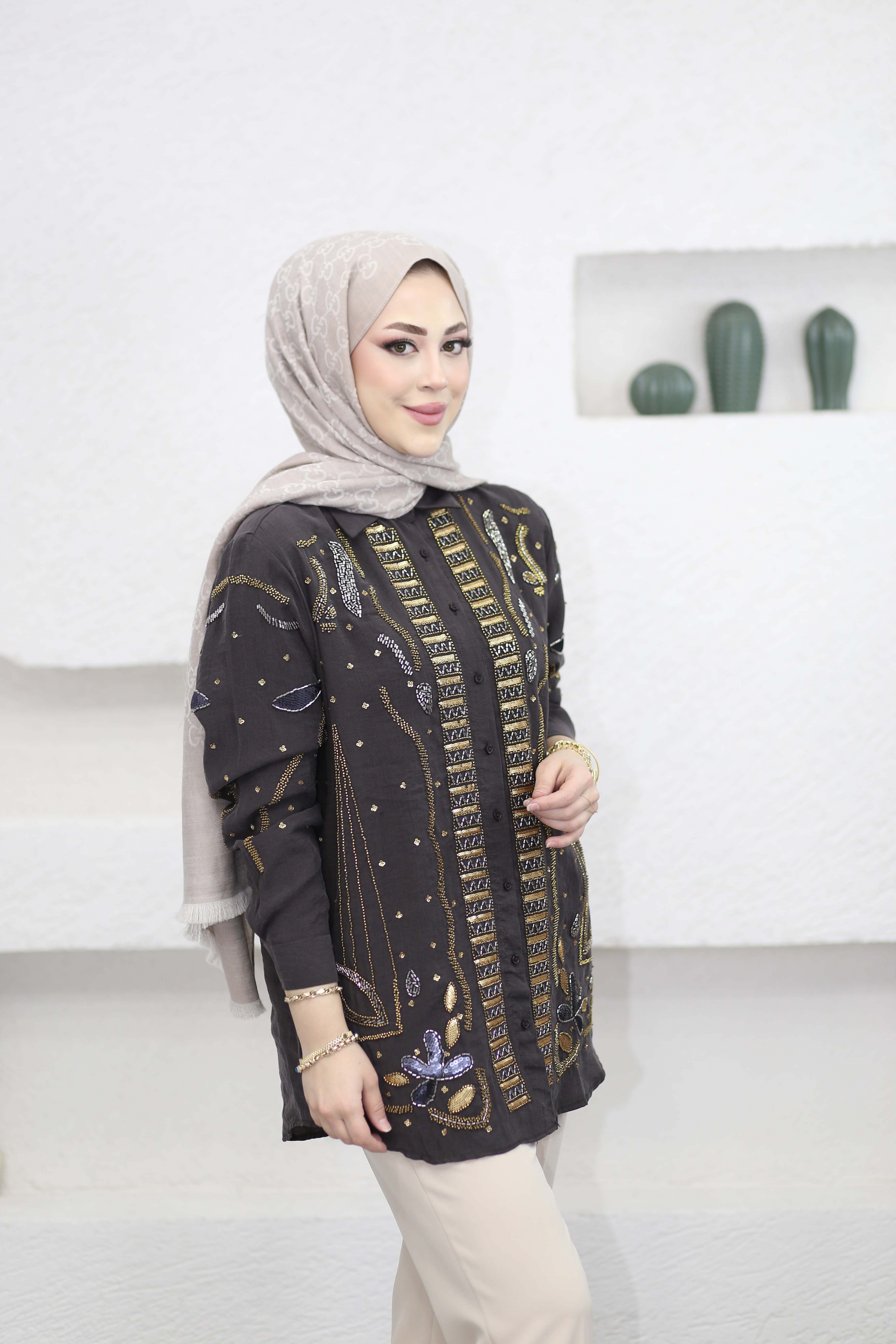 Sharm Gömlek Kahverengi 34840