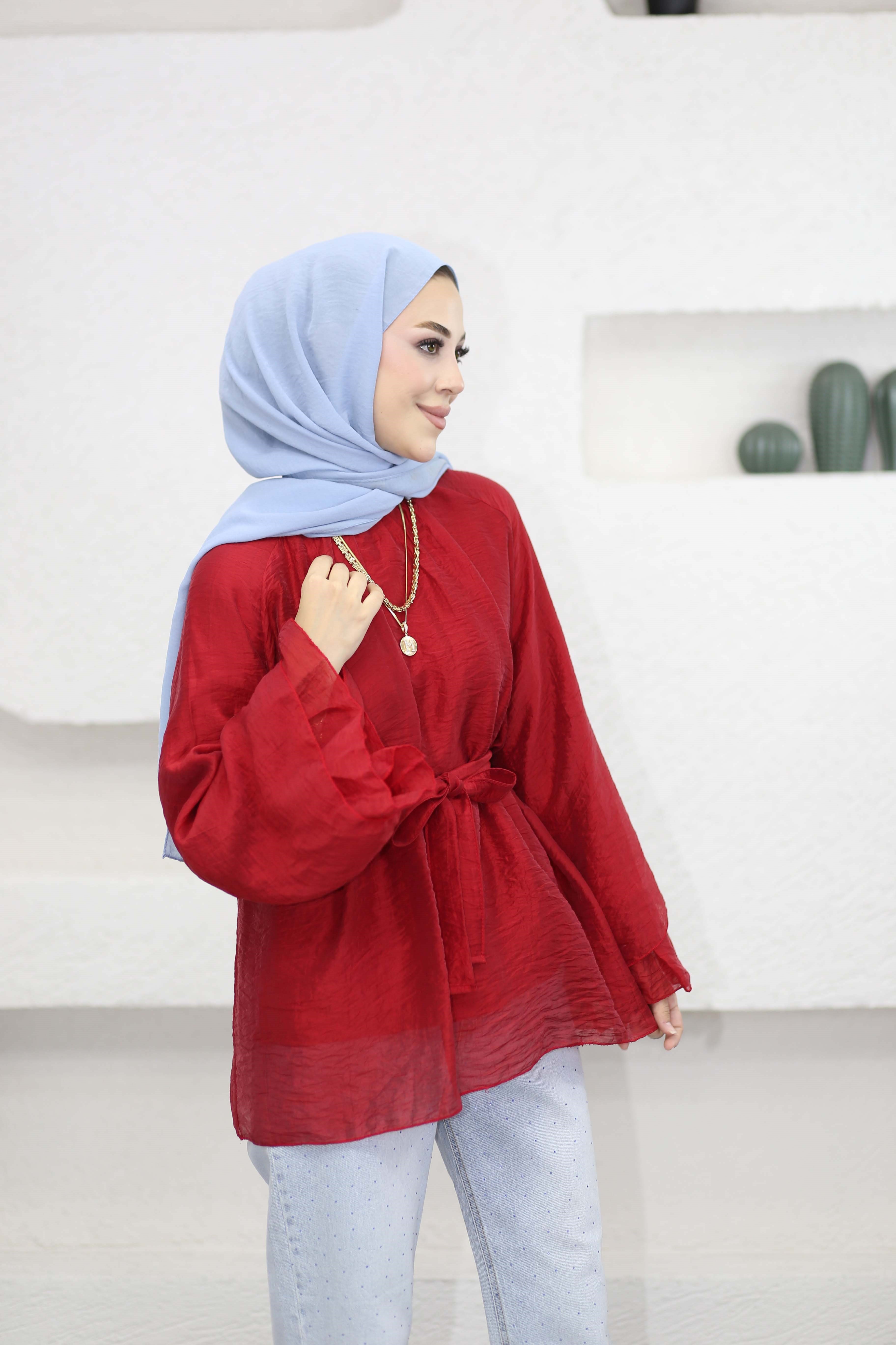 Rosa Tunik Kırmızı 24436