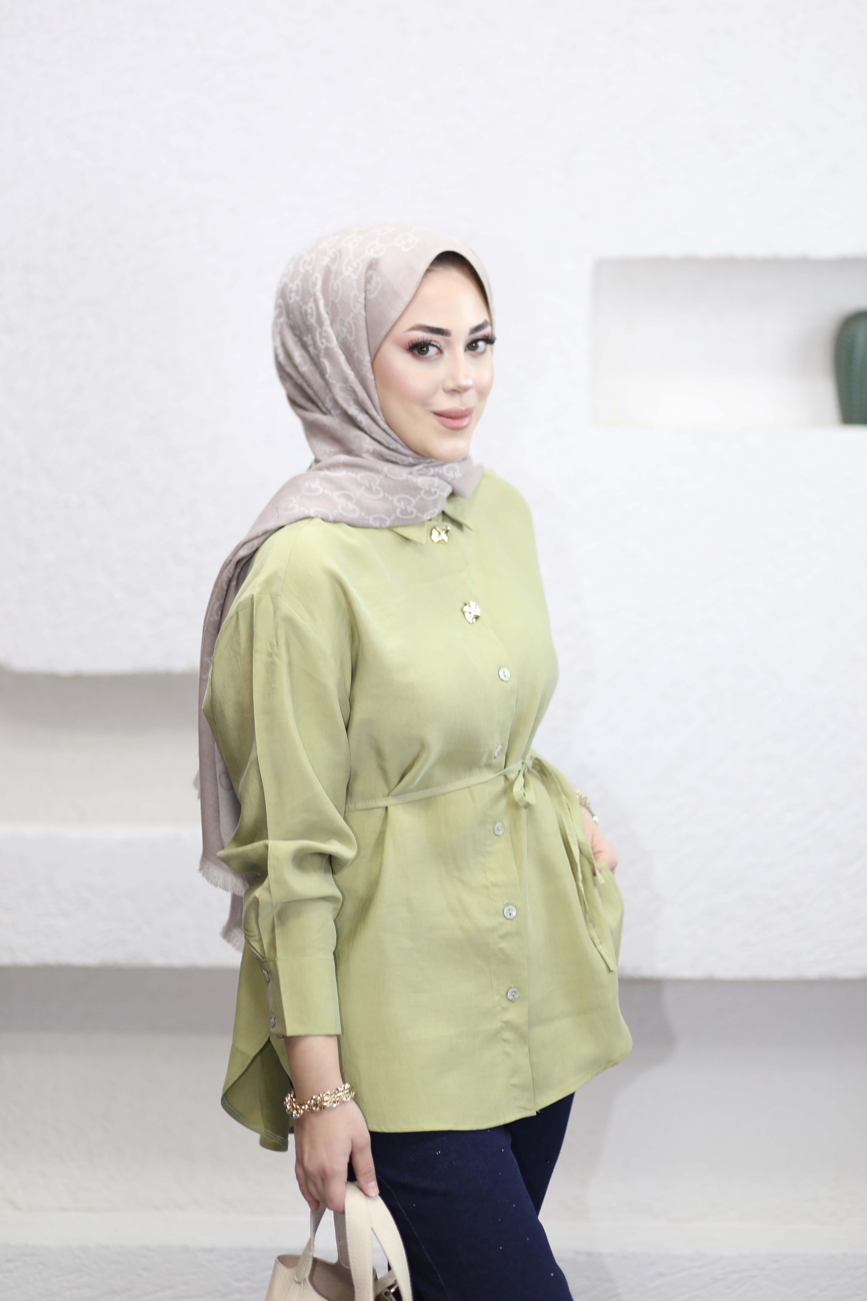 Fidan Gömlek Yeşil 6361