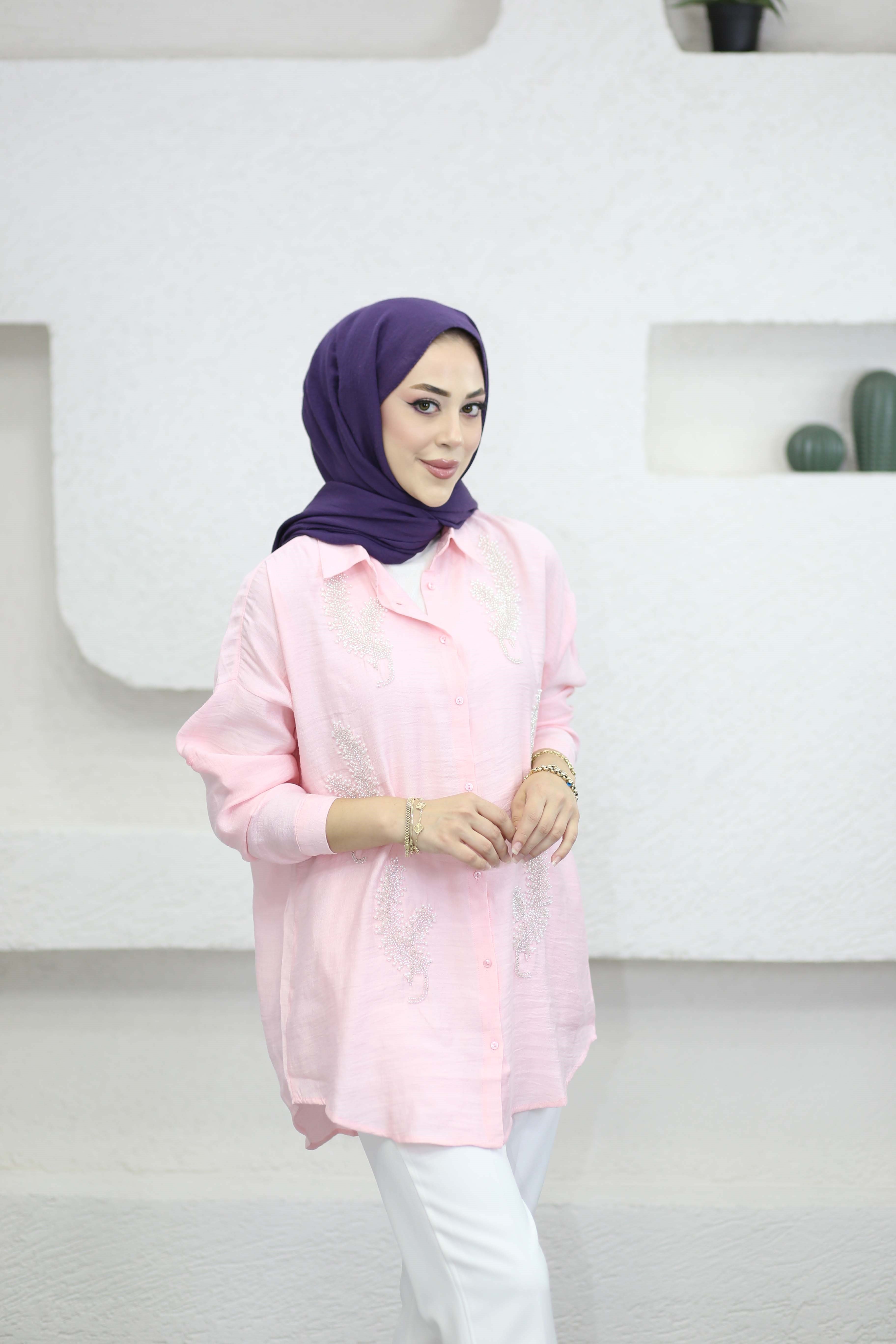 Ohii Gömlek Pembe 4651