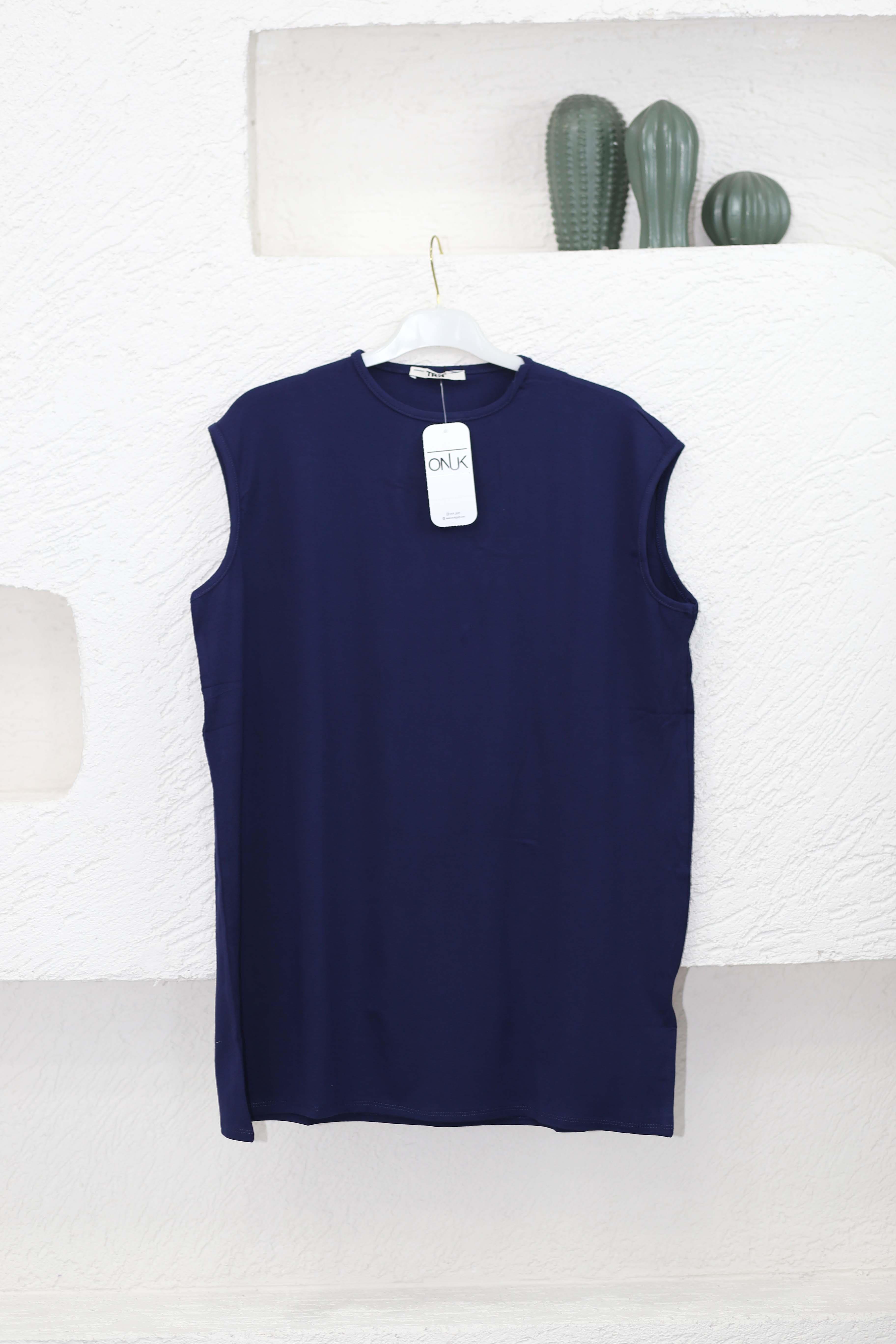 Sıfır Kol İçlik Lacivert 2031