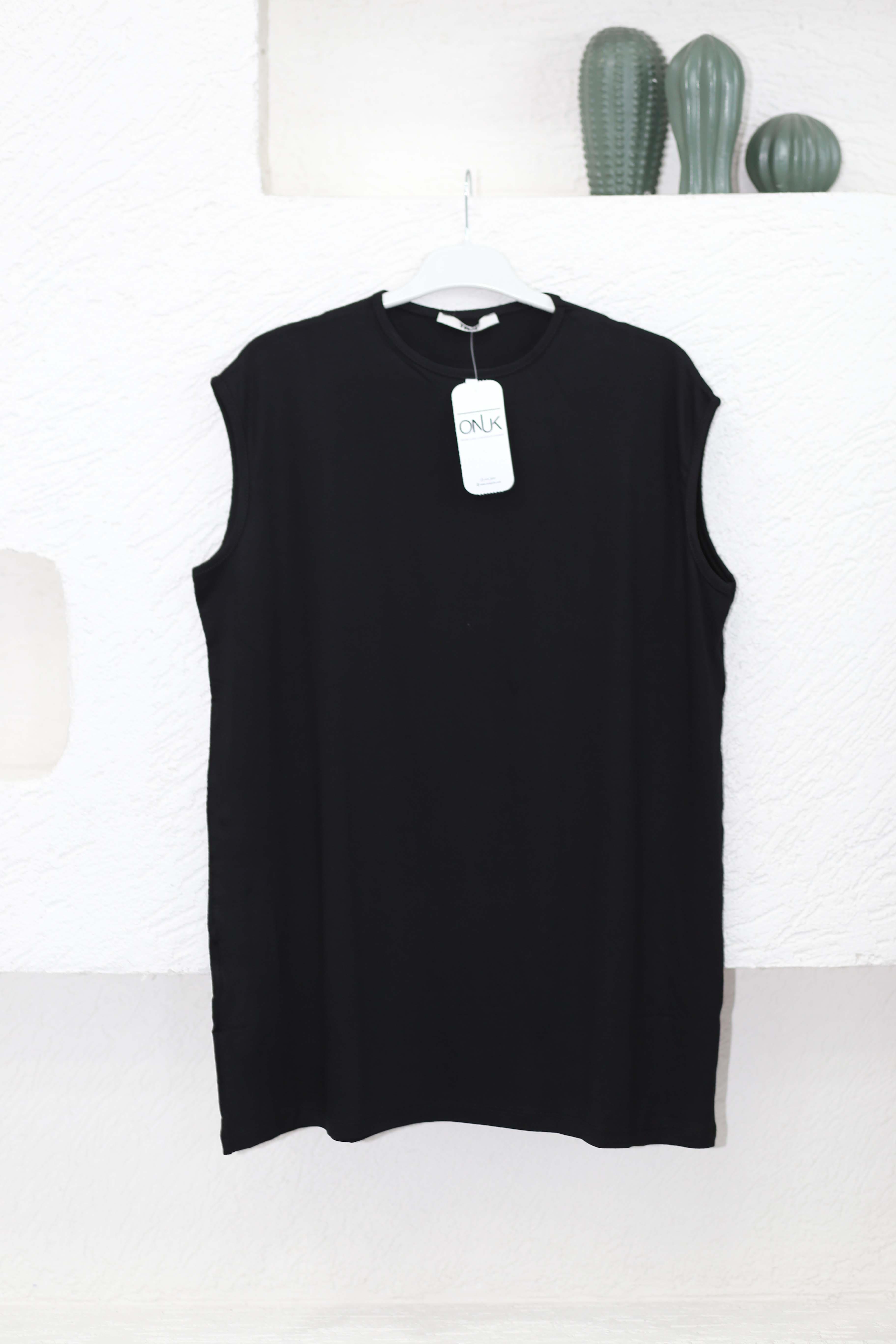 Sıfır Kol İçlik Siyah 2031