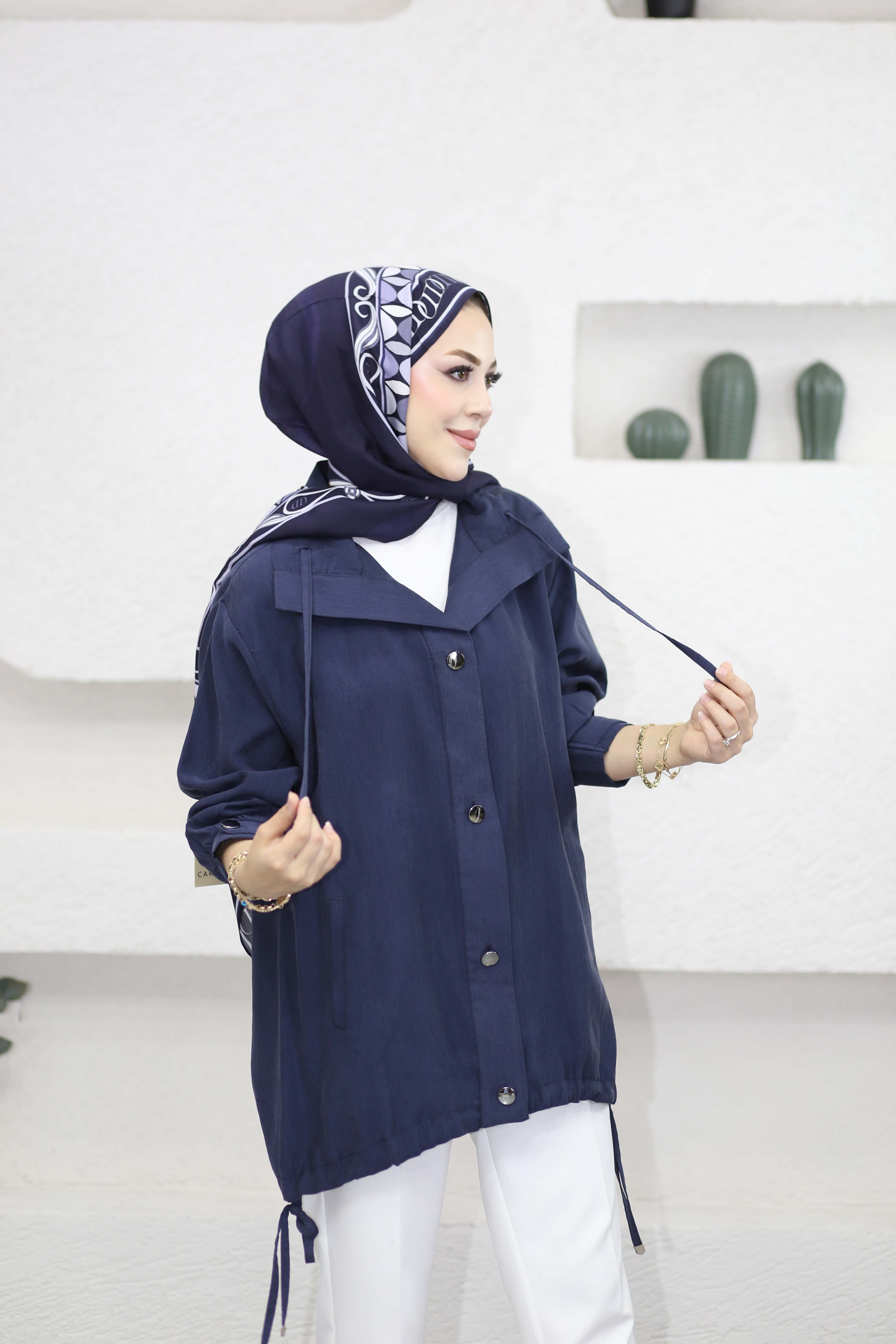 Esma Kap Lacivert 4507
