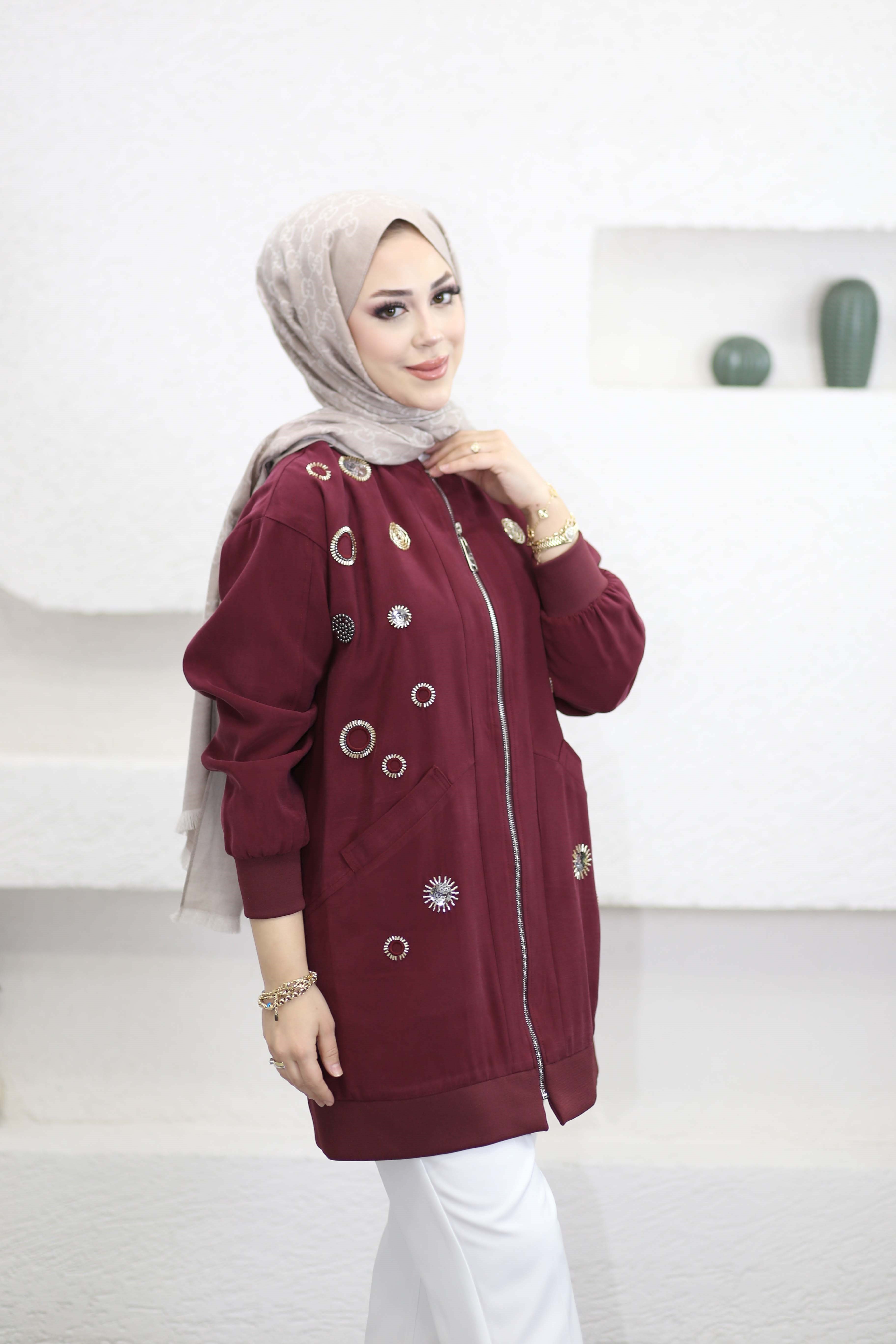 Güneş Kap Bordo 1473