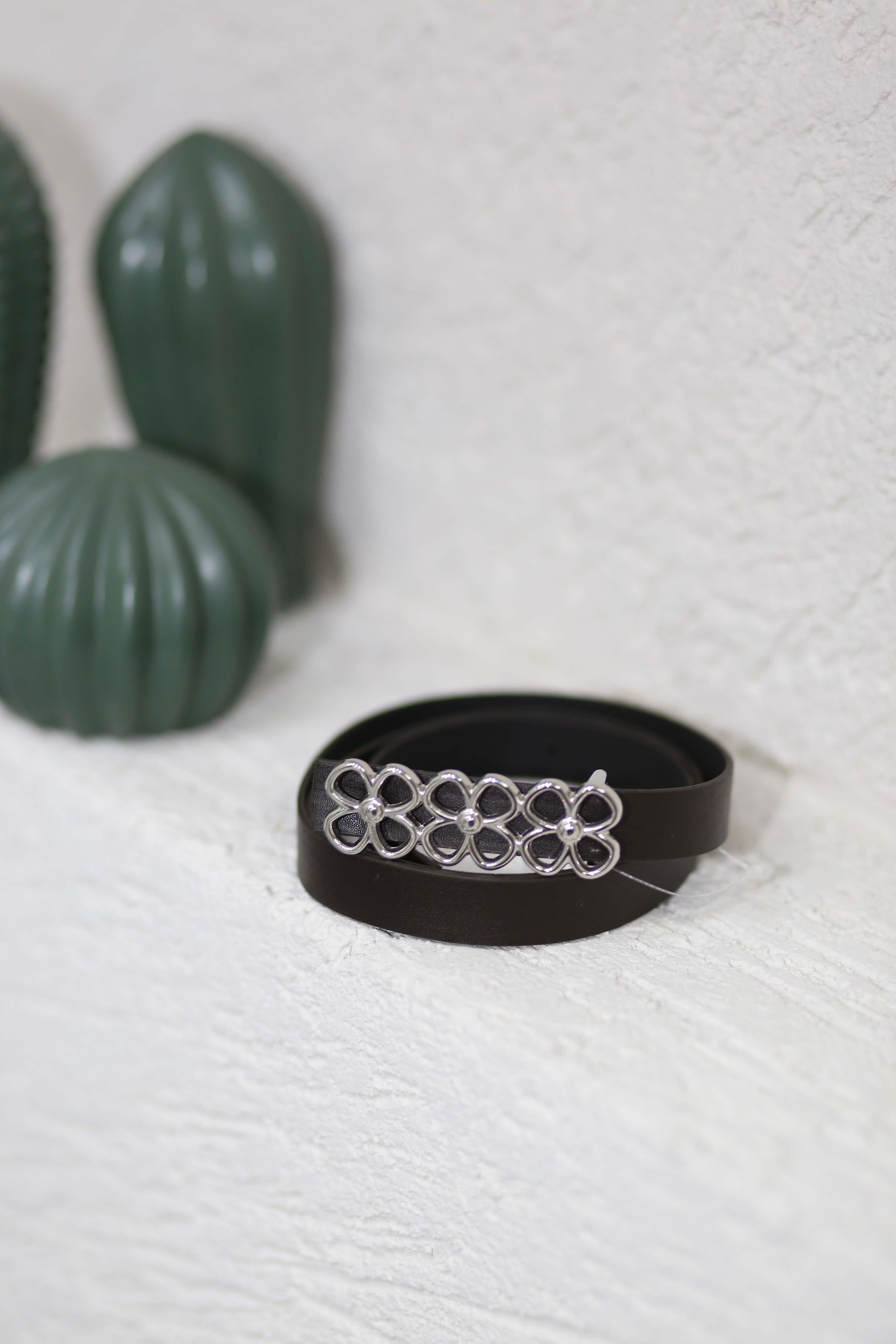 Yonca Tokalı Kemer Kahverengi KMR01