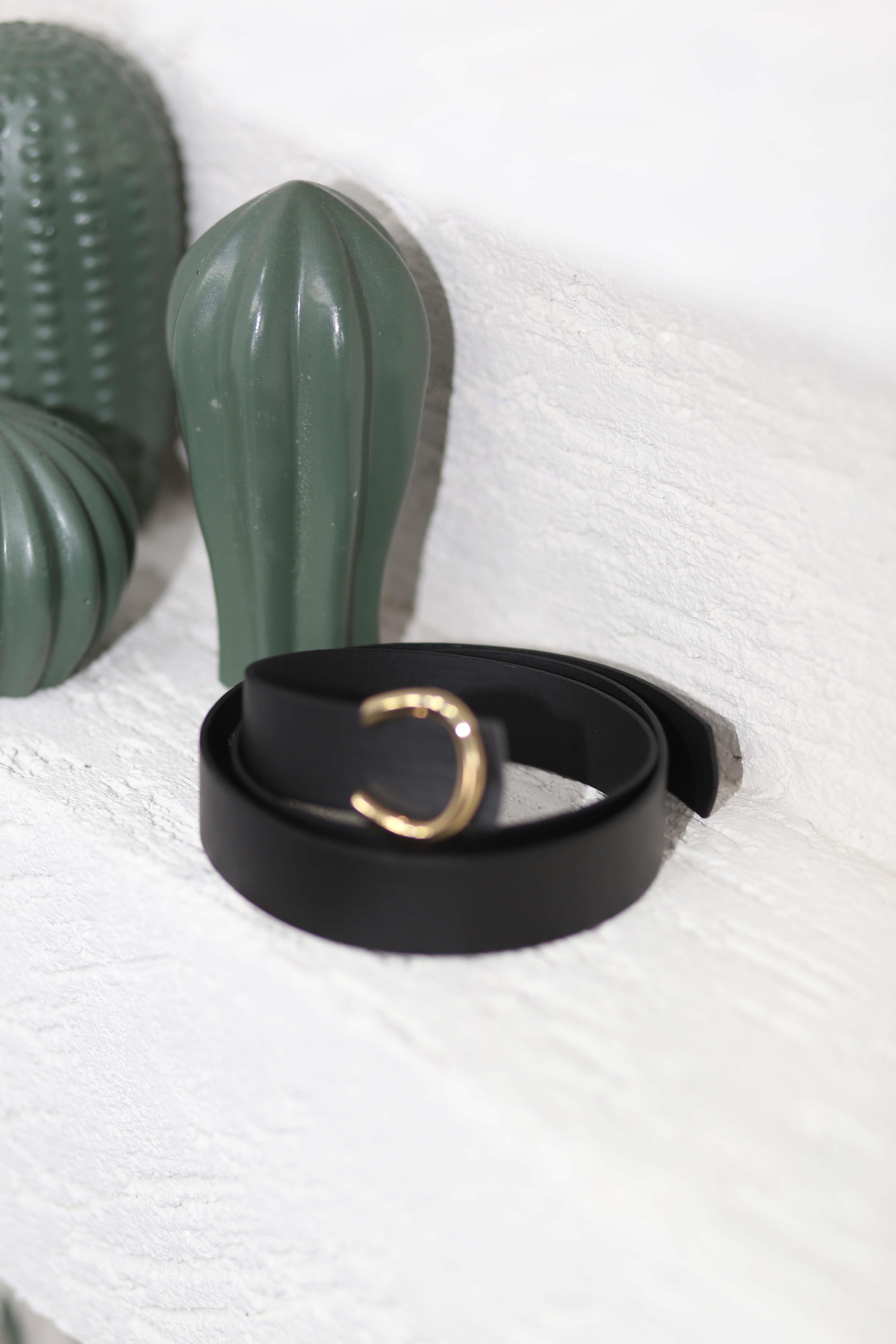 Tokalı Kemer Siyah KMR04