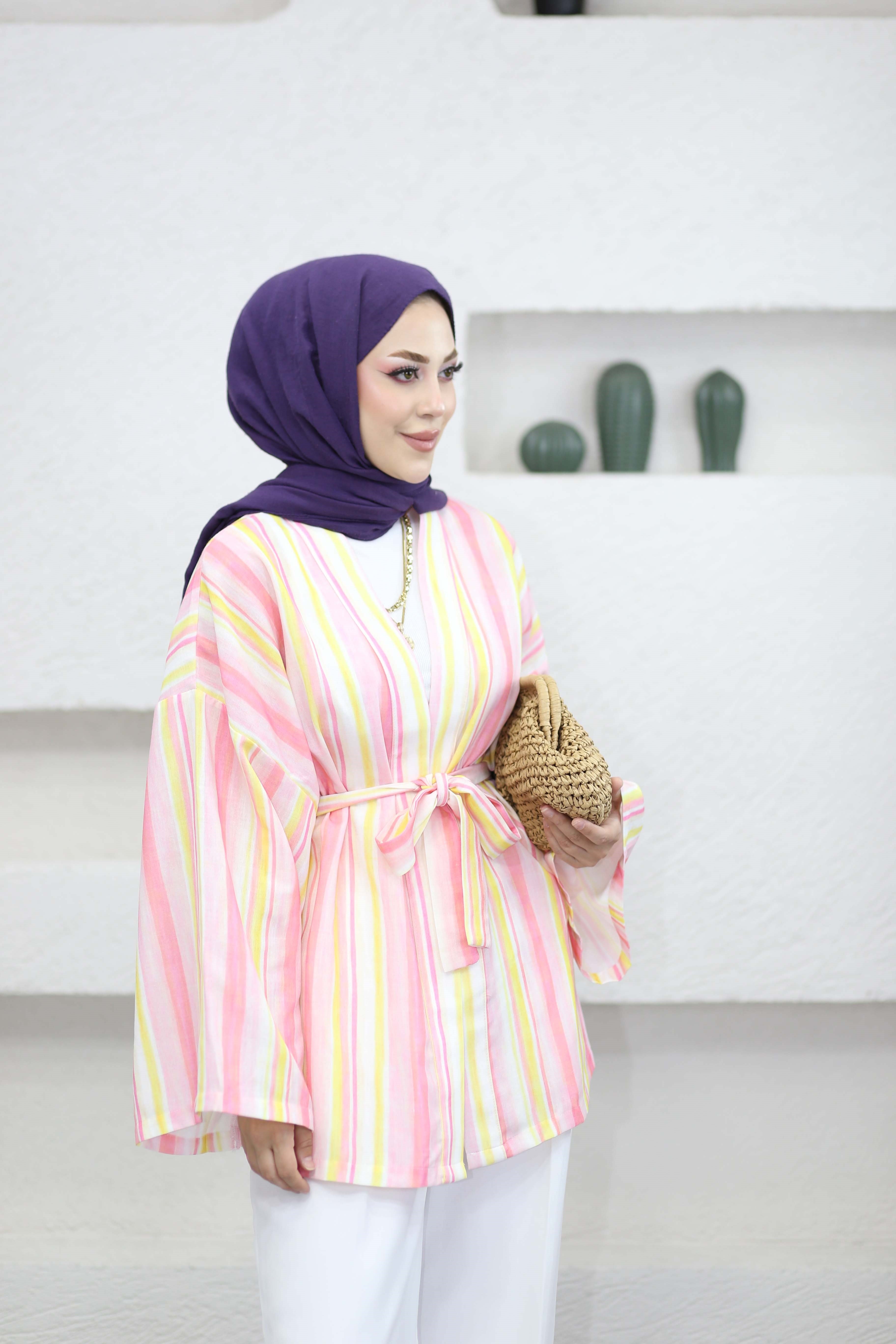Amour Kimono Pembe 2341