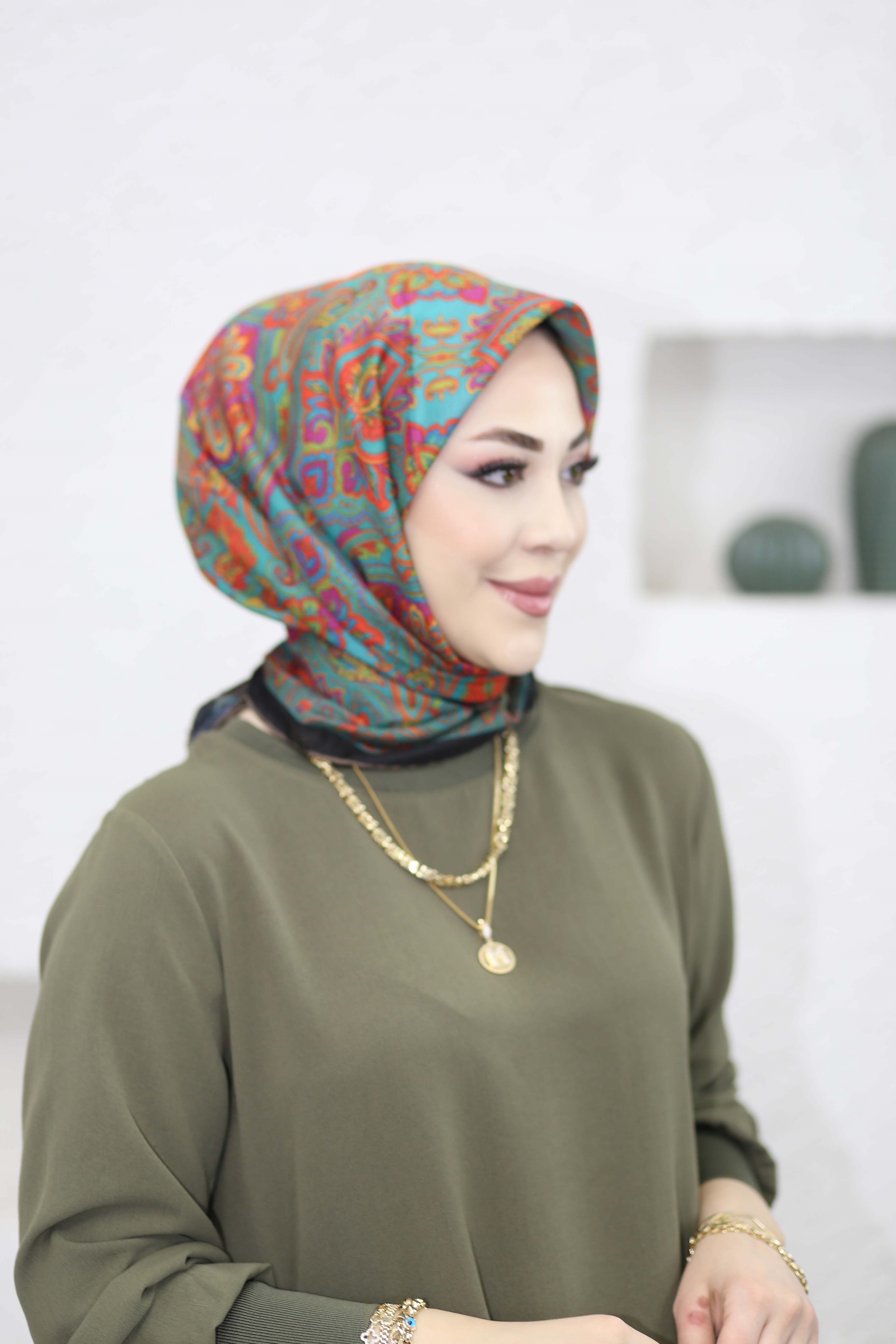 Zerda Eşarp Yeşil 1025