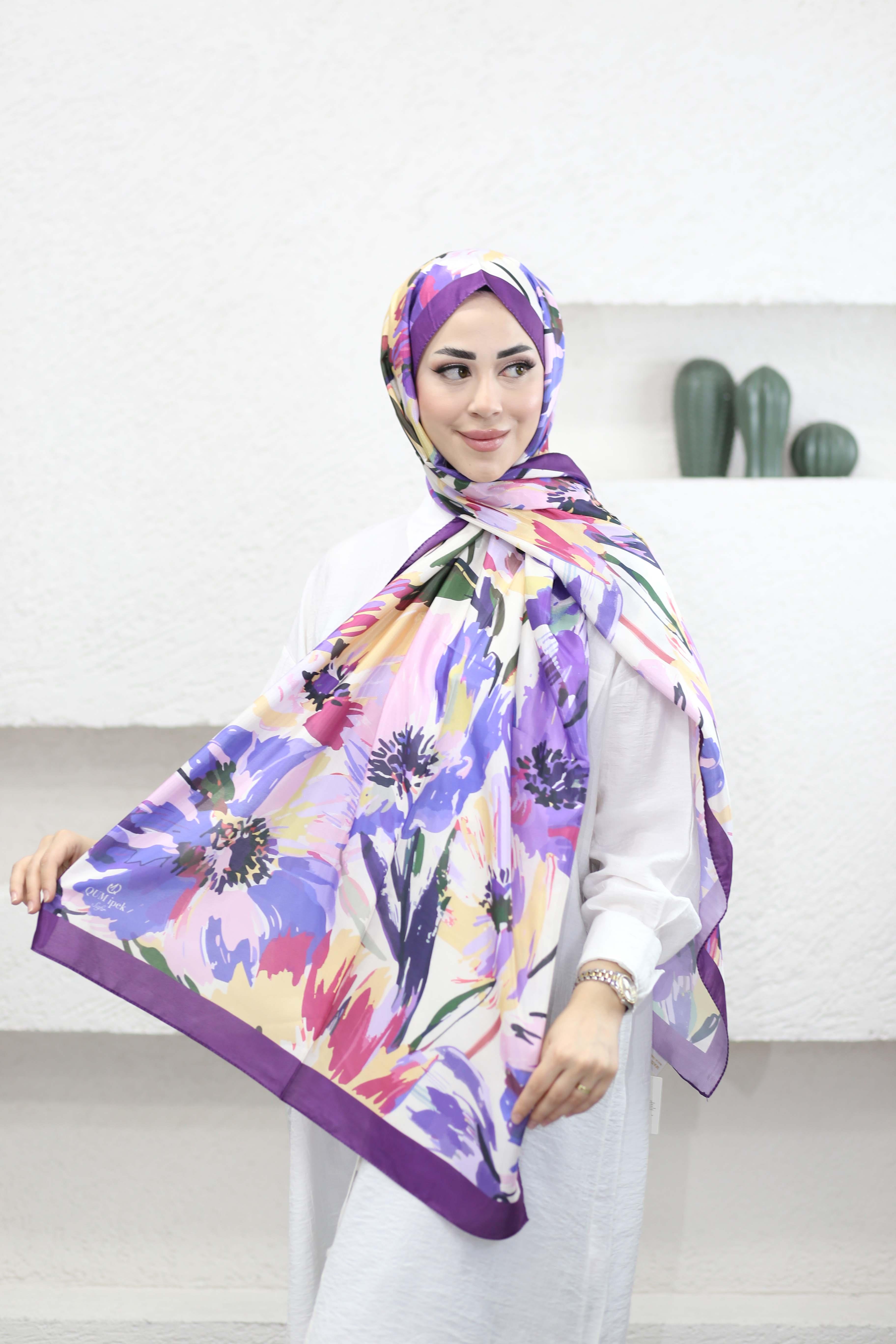 Ortanca Şal Mürdüm 5182