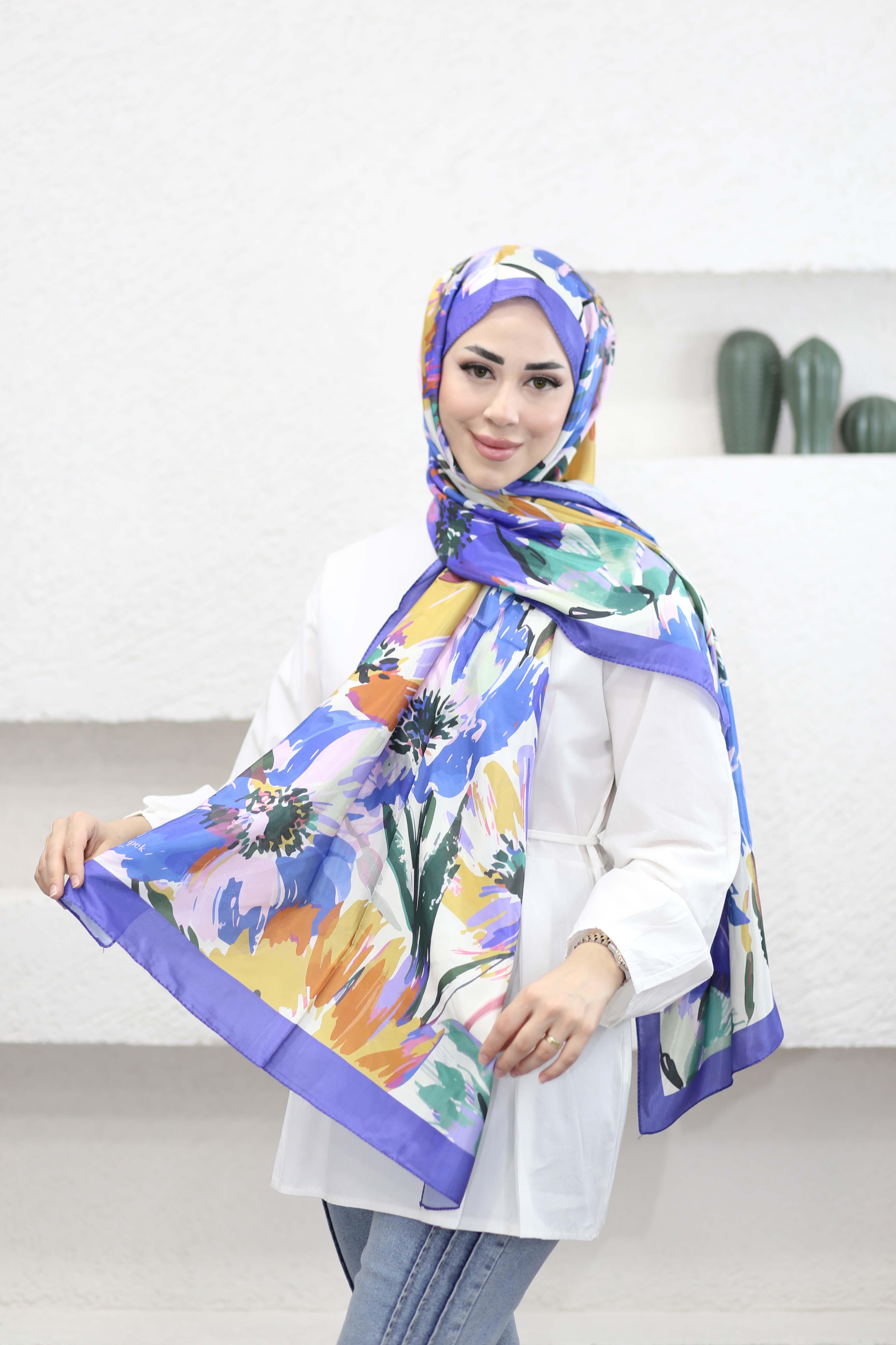 Ortanca Şal Mor 5182