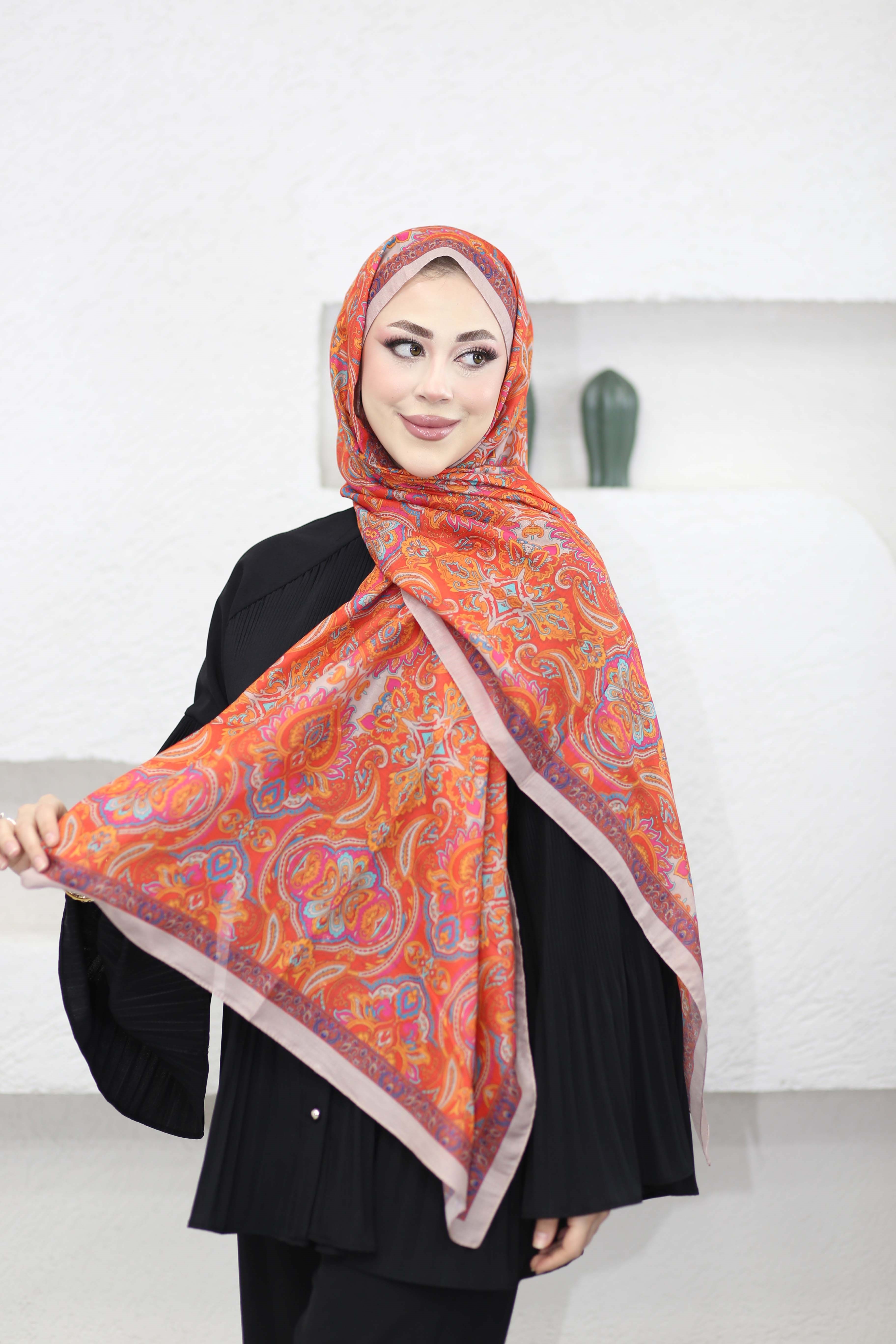 Zerda Şal Turuncu 8342