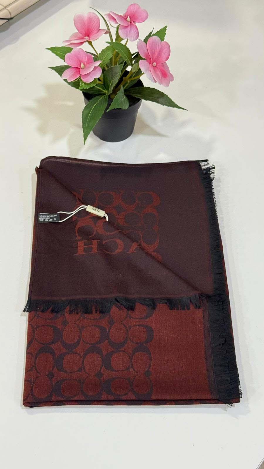 Coach Şal Bordo 2509